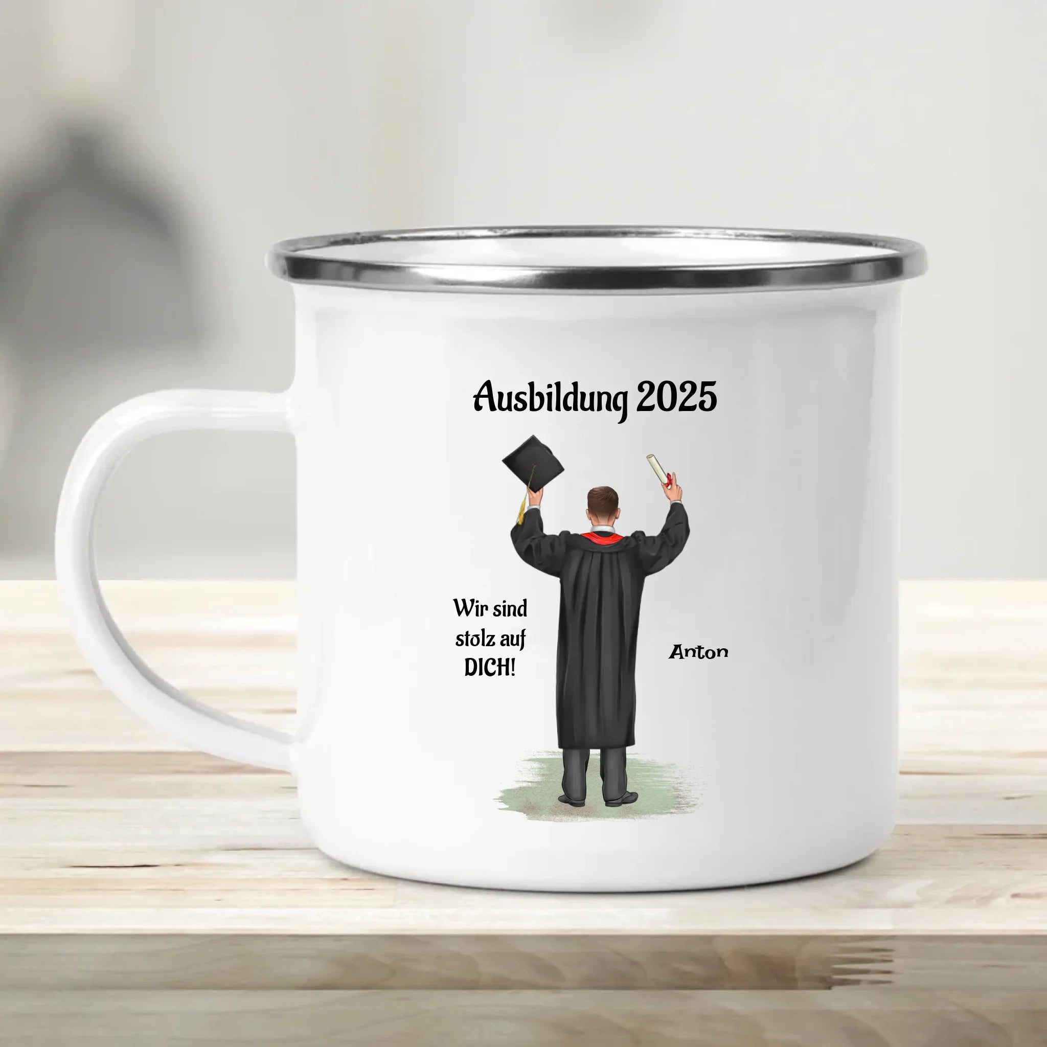 Tasse Junge Geschenk zur bestandenen Ausbildung Prüfung - Cantty