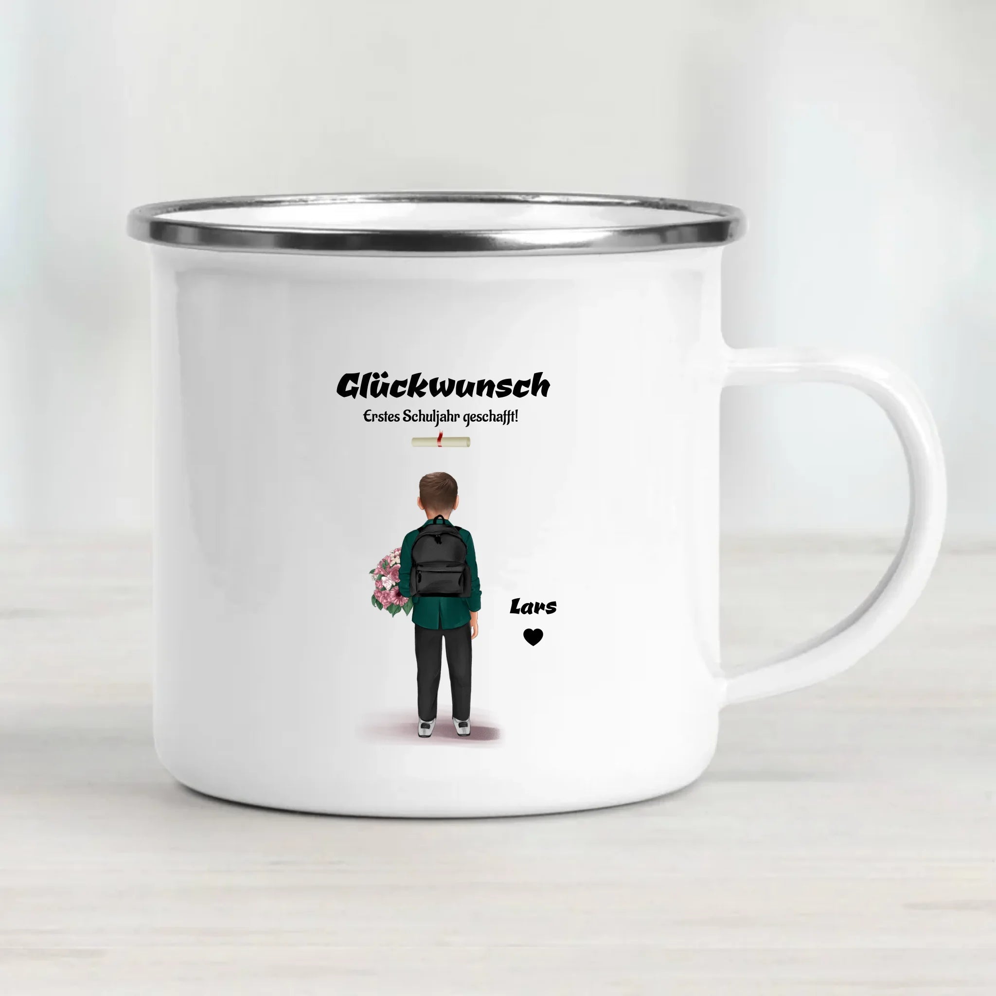 Tasse Kind Zeugnis Geschenk für Junge - Cantty