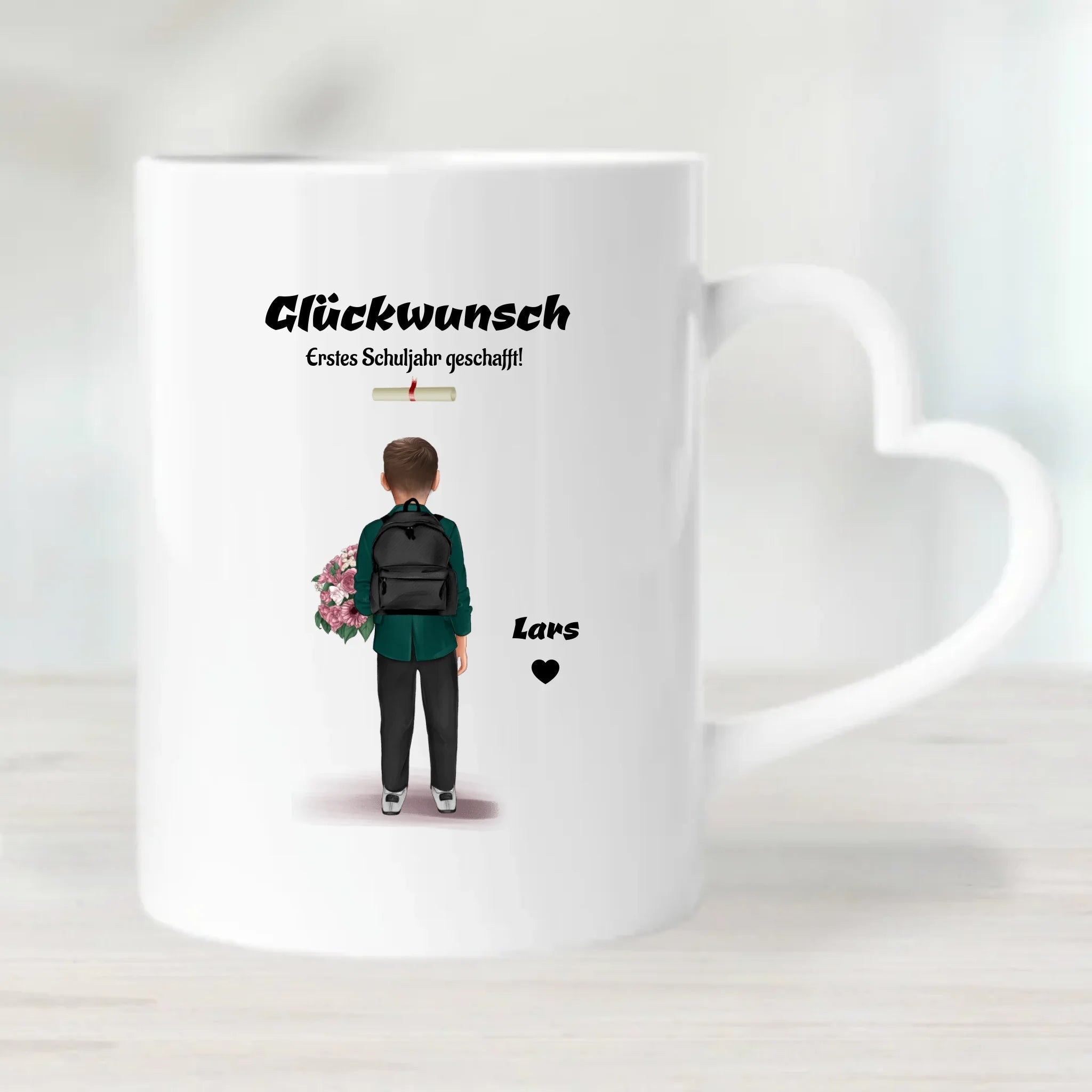 Tasse Kind Zeugnis Geschenk für Junge - Cantty
