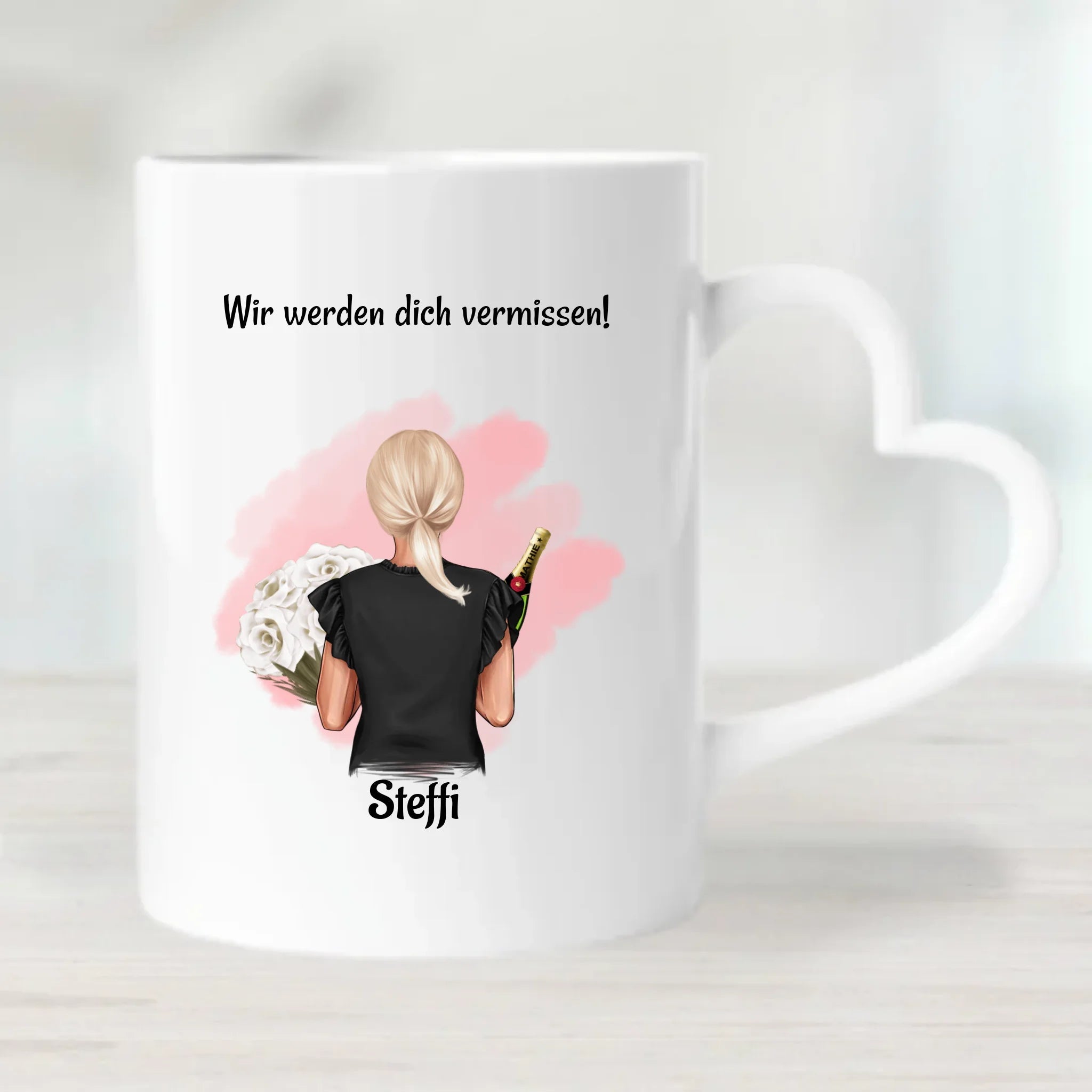 Tasse Kollegin Abschiedsgeschenk personalisiert - Cantty
