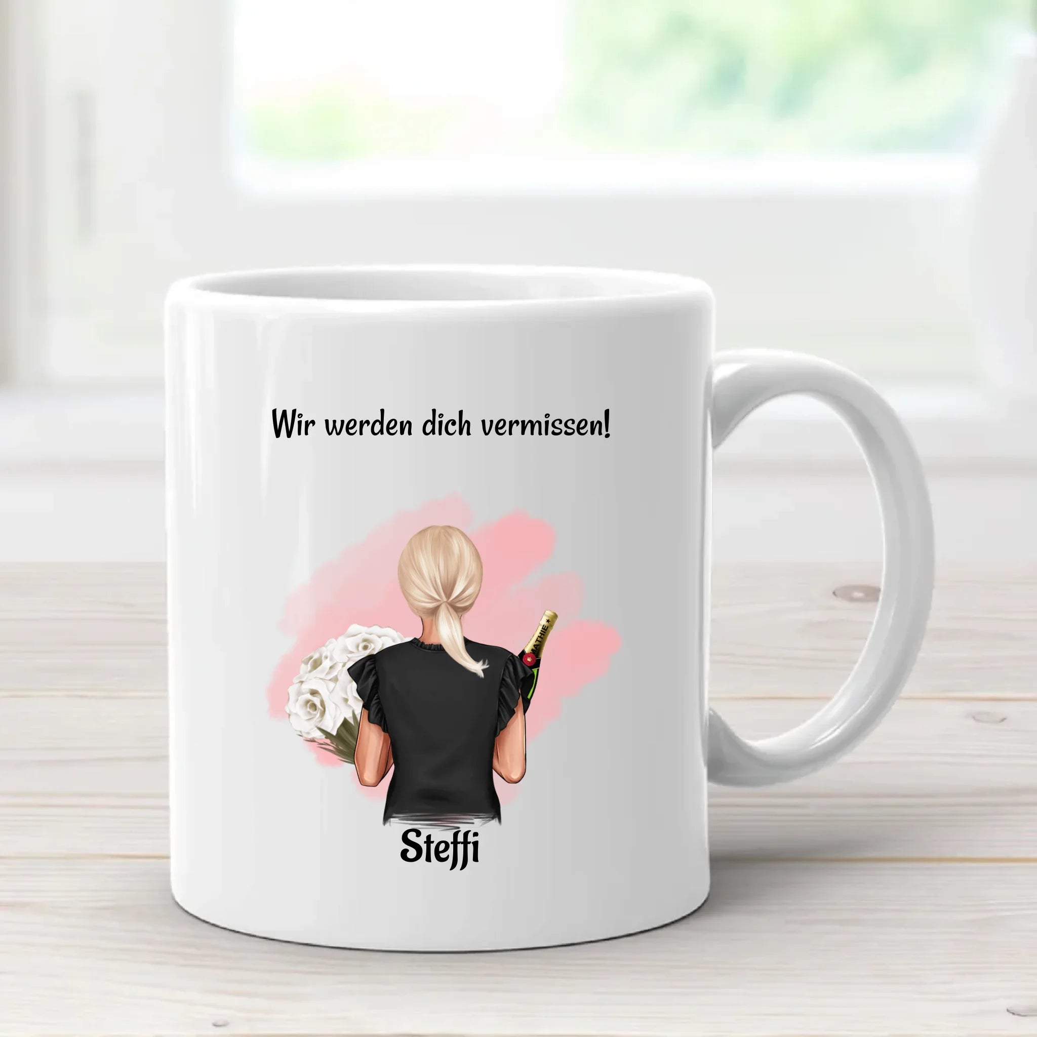 Tasse Kollegin Abschiedsgeschenk personalisiert - Cantty