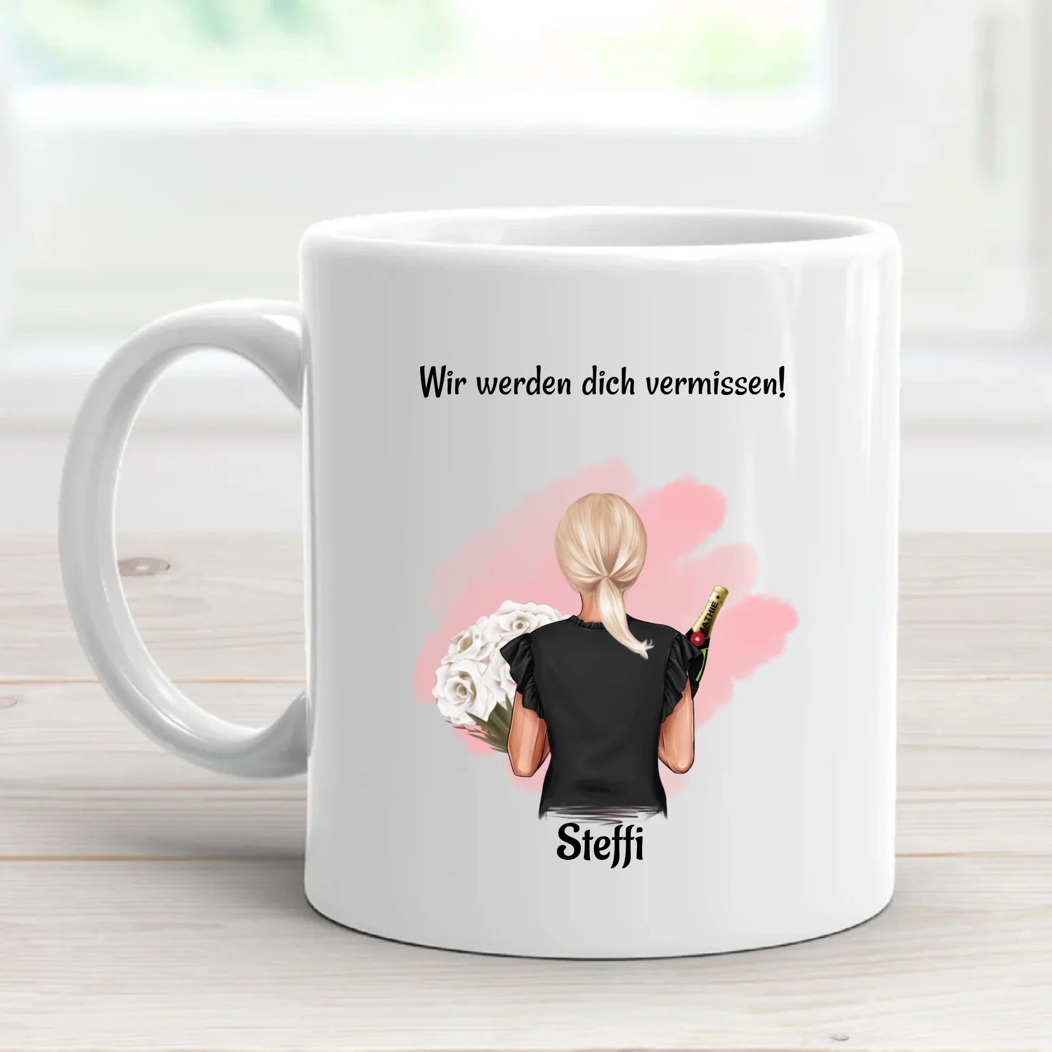 Tasse Kollegin Abschiedsgeschenk personalisiert - Cantty