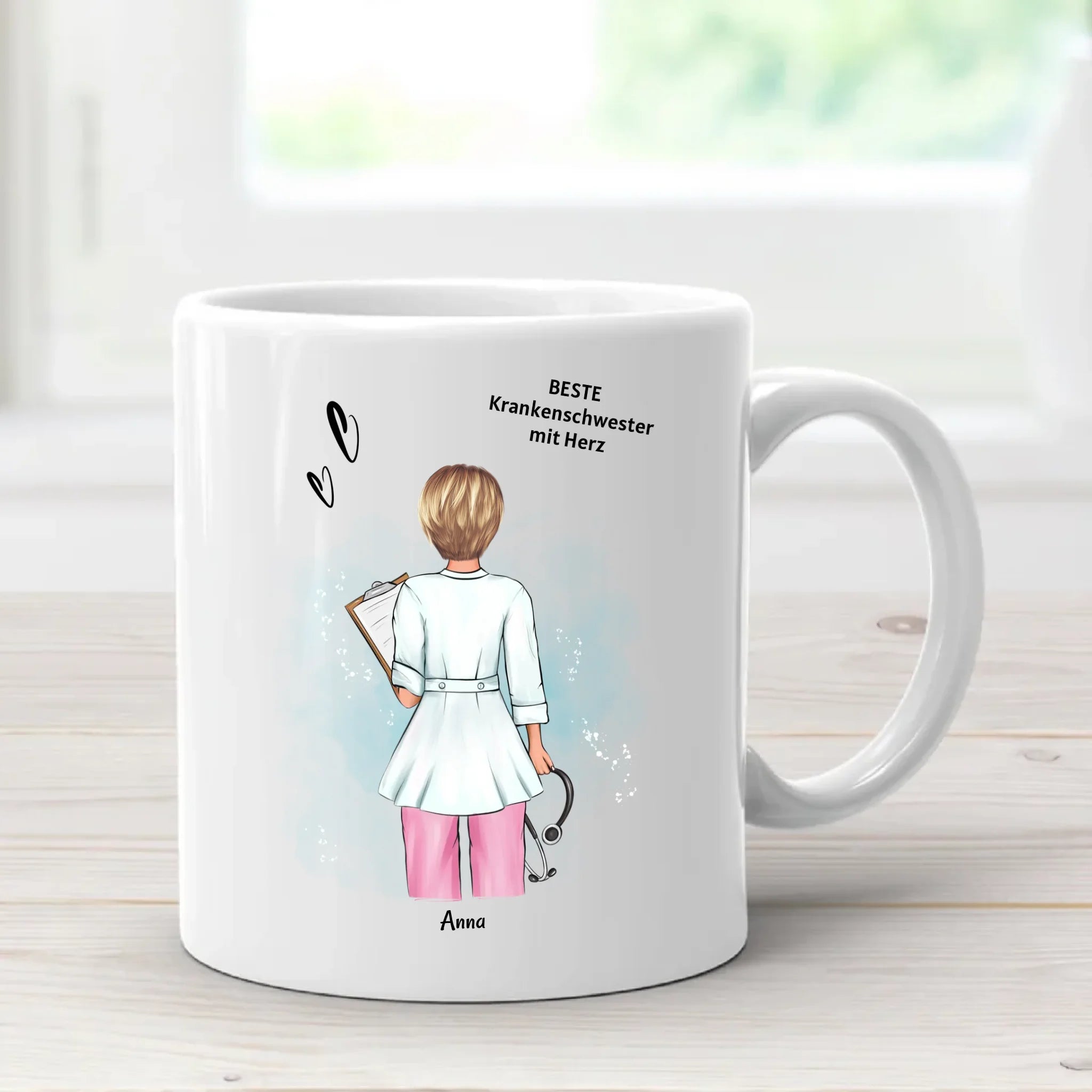 Tasse Krankenschwester Geschenk gestalten personalisiert - Cantty