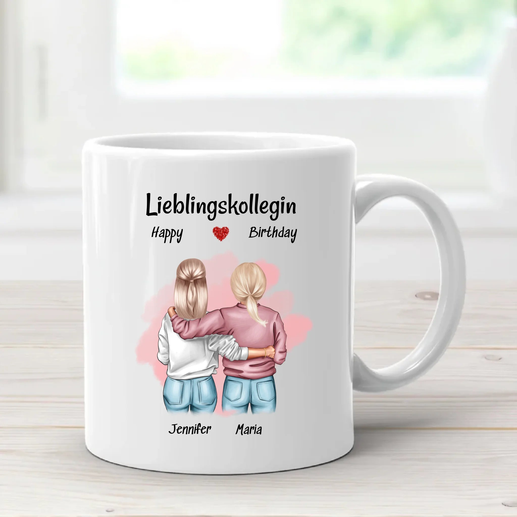 Tasse Lieblingskollegin Geschenk Geburtstag & Abschied personalisiert - Cantty