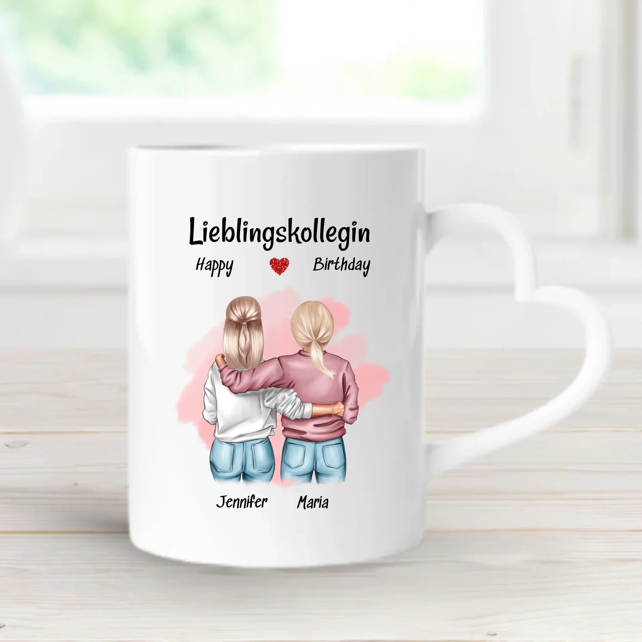 Tasse Lieblingskollegin Geschenk Geburtstag & Abschied personalisiert - Cantty