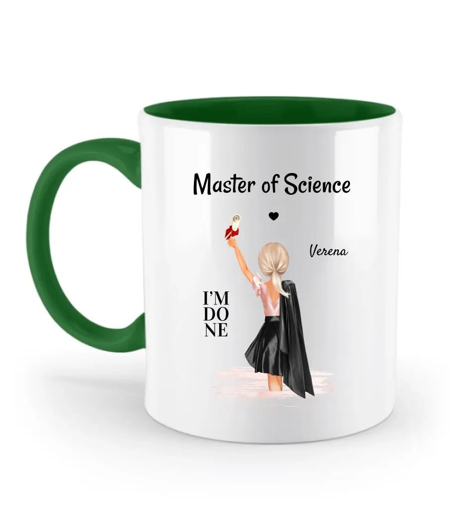 Tasse Master Abschlussgeschenk für Sie - Cantty