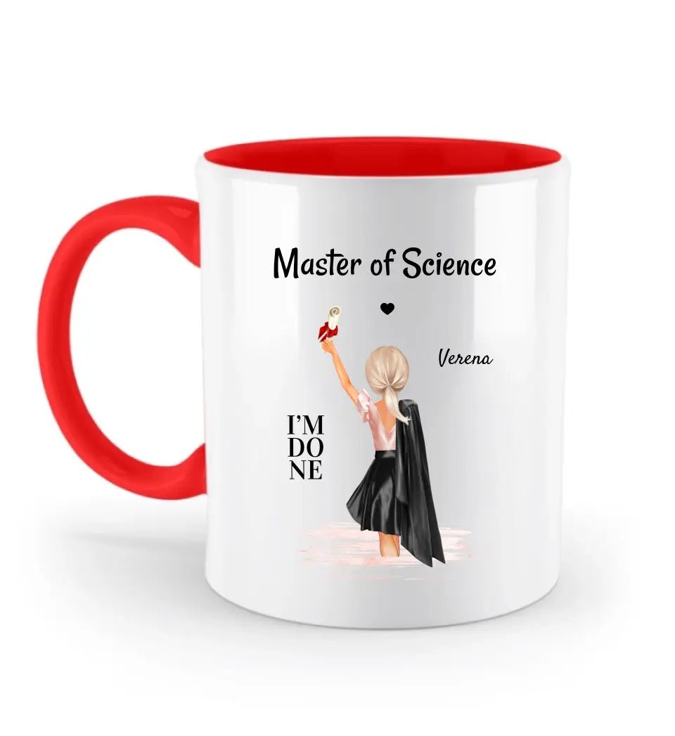 Tasse Master Abschlussgeschenk für Sie - Cantty