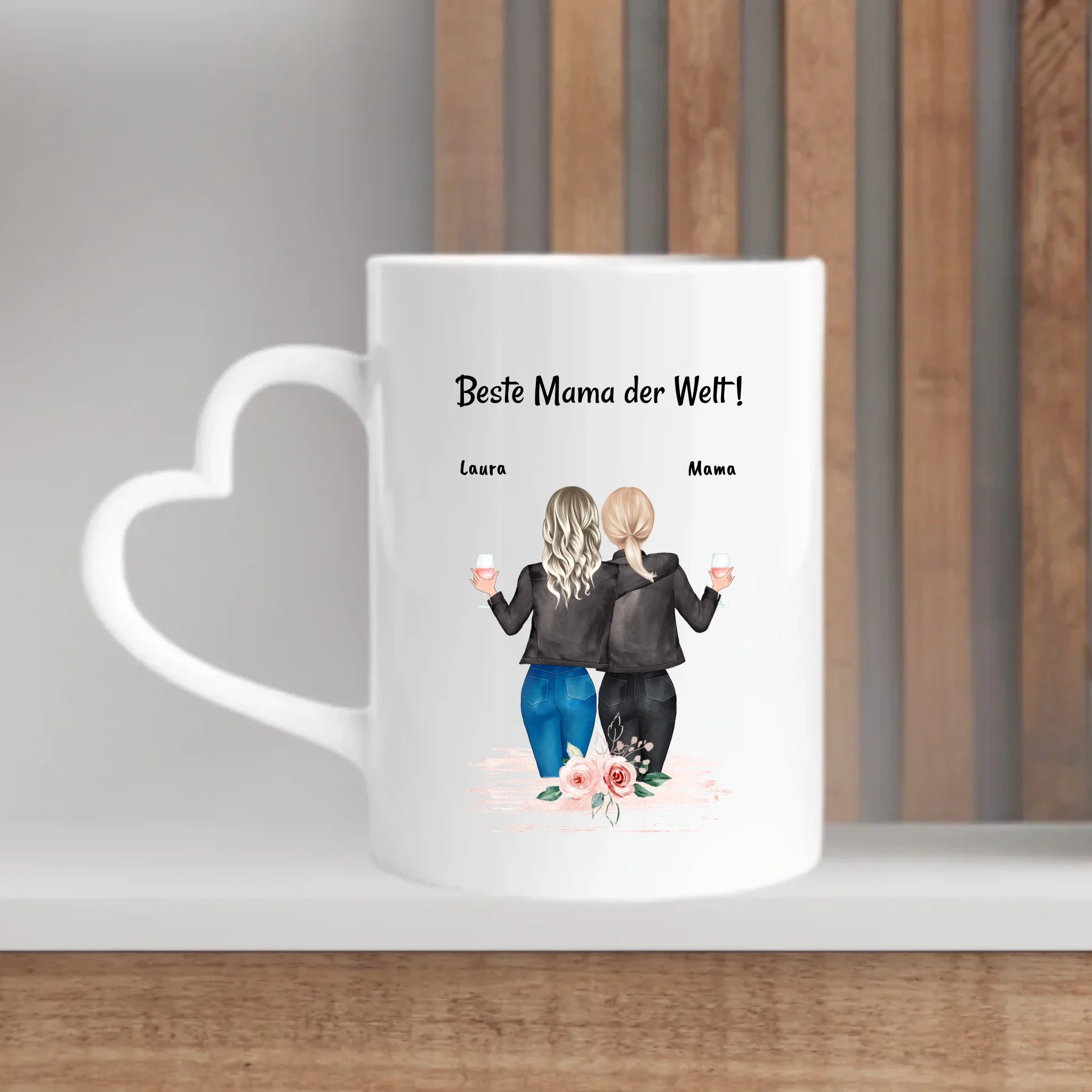 Tasse Mutter Tochter Geschenk individuell mit Spruch - Cantty