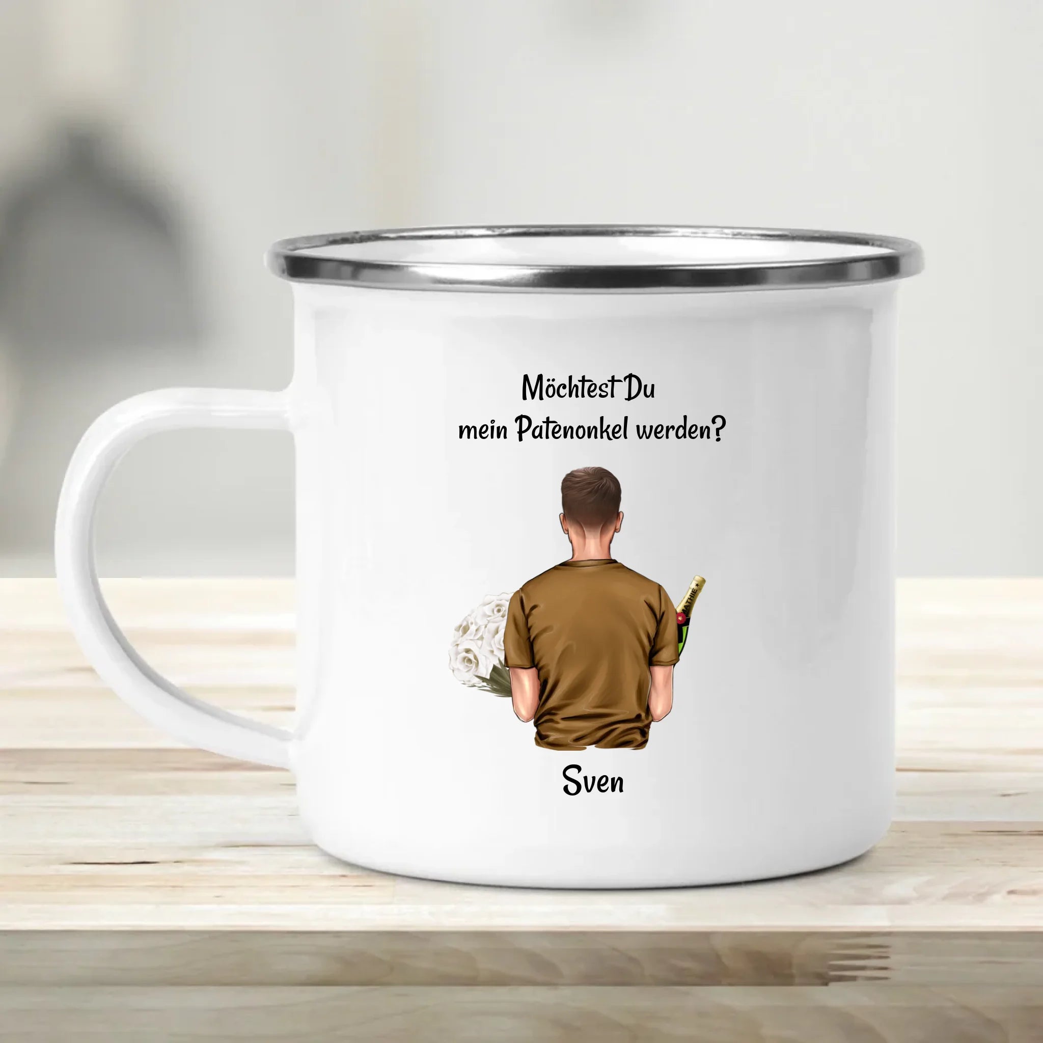 Tasse Patenonkel fragen Geschenk Tasse personalisiert - Cantty