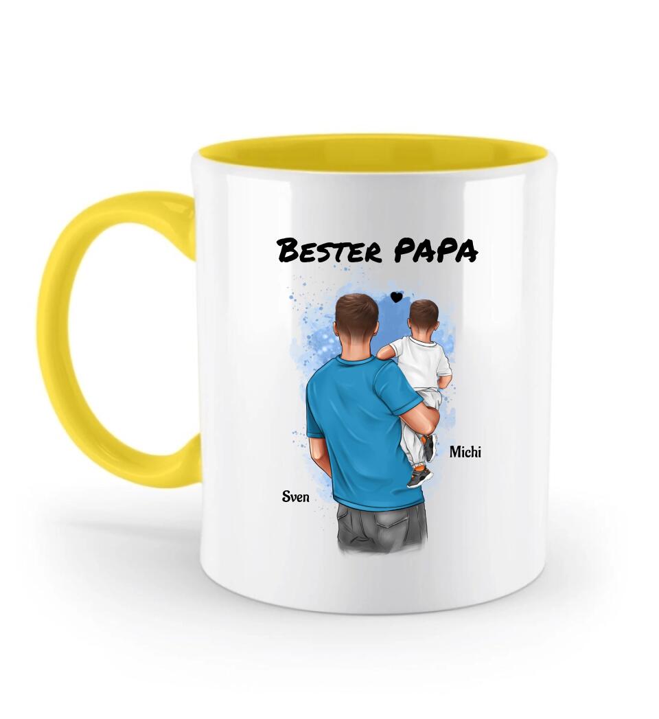 Tasse Vater Sohn Geschenk personalisiert - Cantty