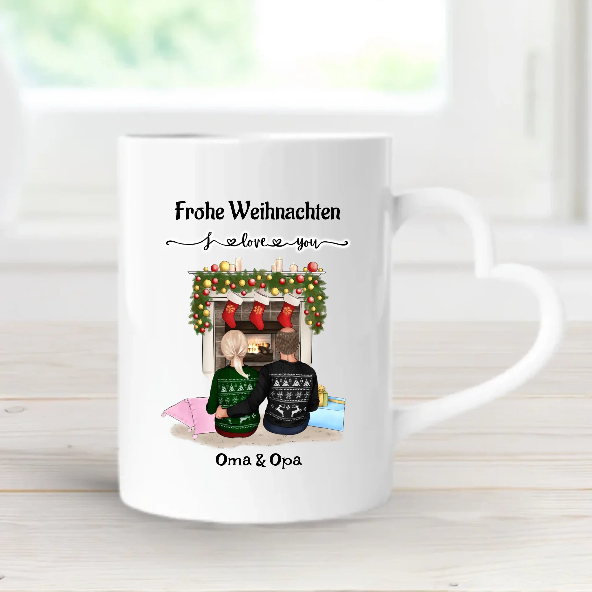 Tasse Weihnachtsgeschenk Opa & Oma - Cantty