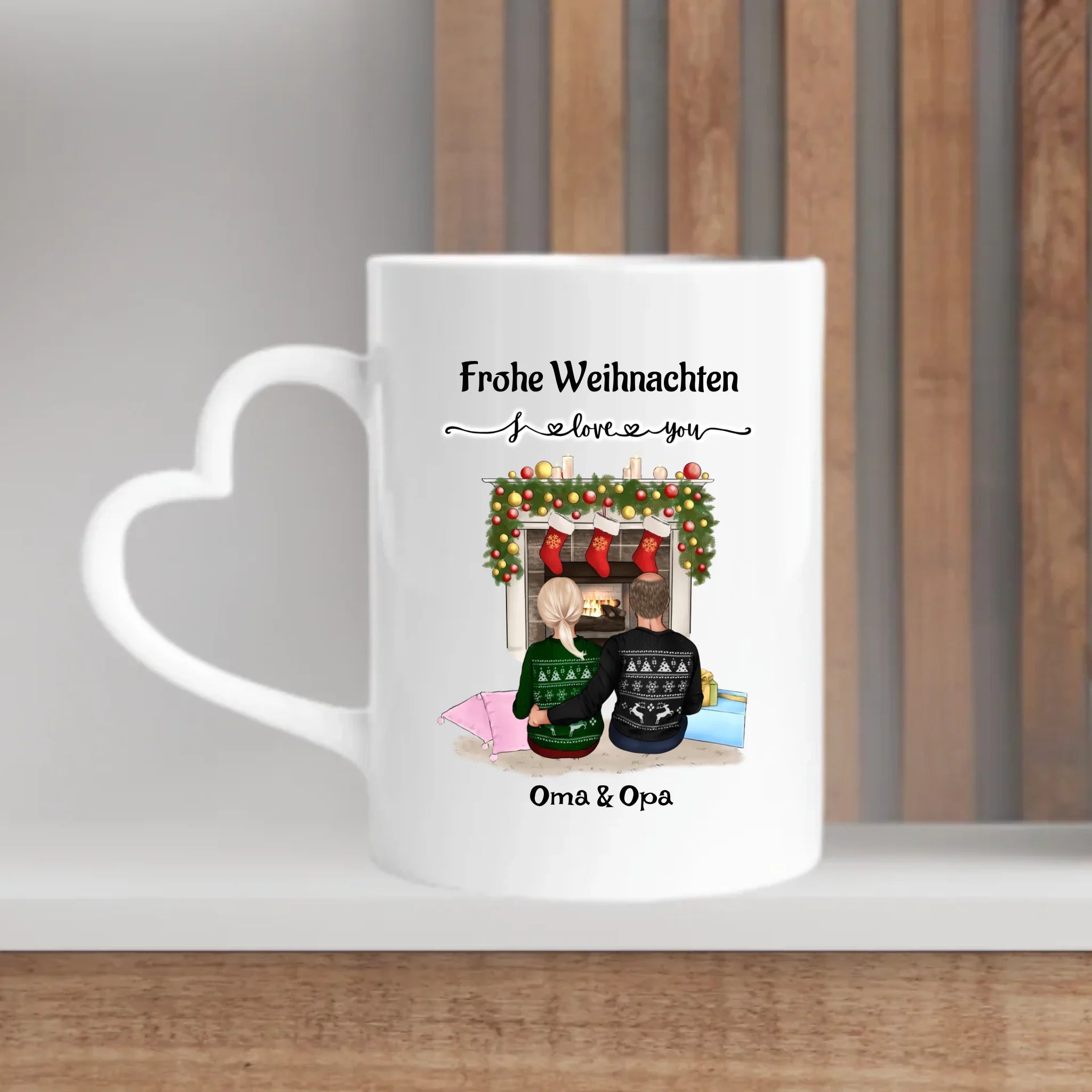 Tasse Weihnachtsgeschenk Opa & Oma - Cantty