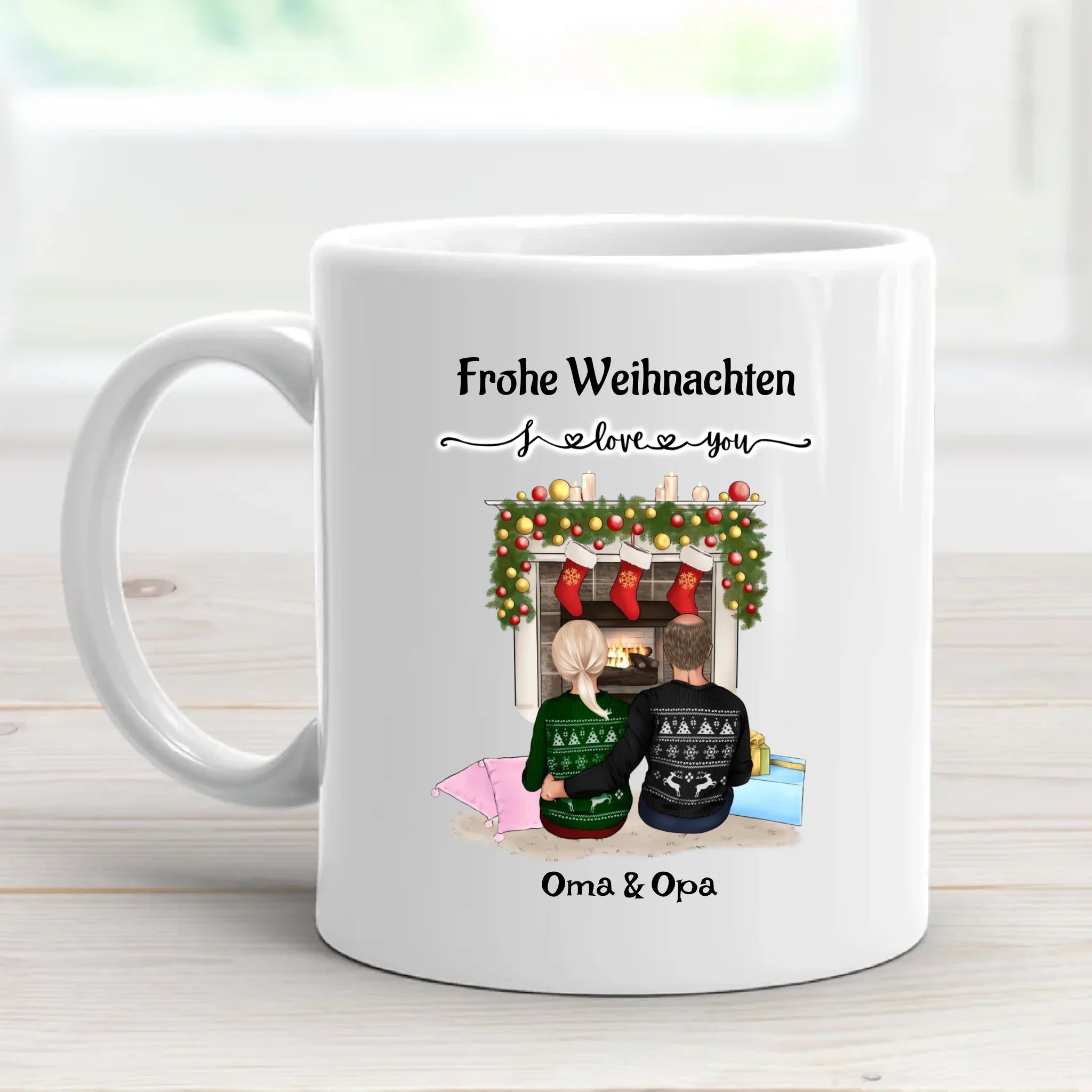 Tasse Weihnachtsgeschenk Opa & Oma - Cantty
