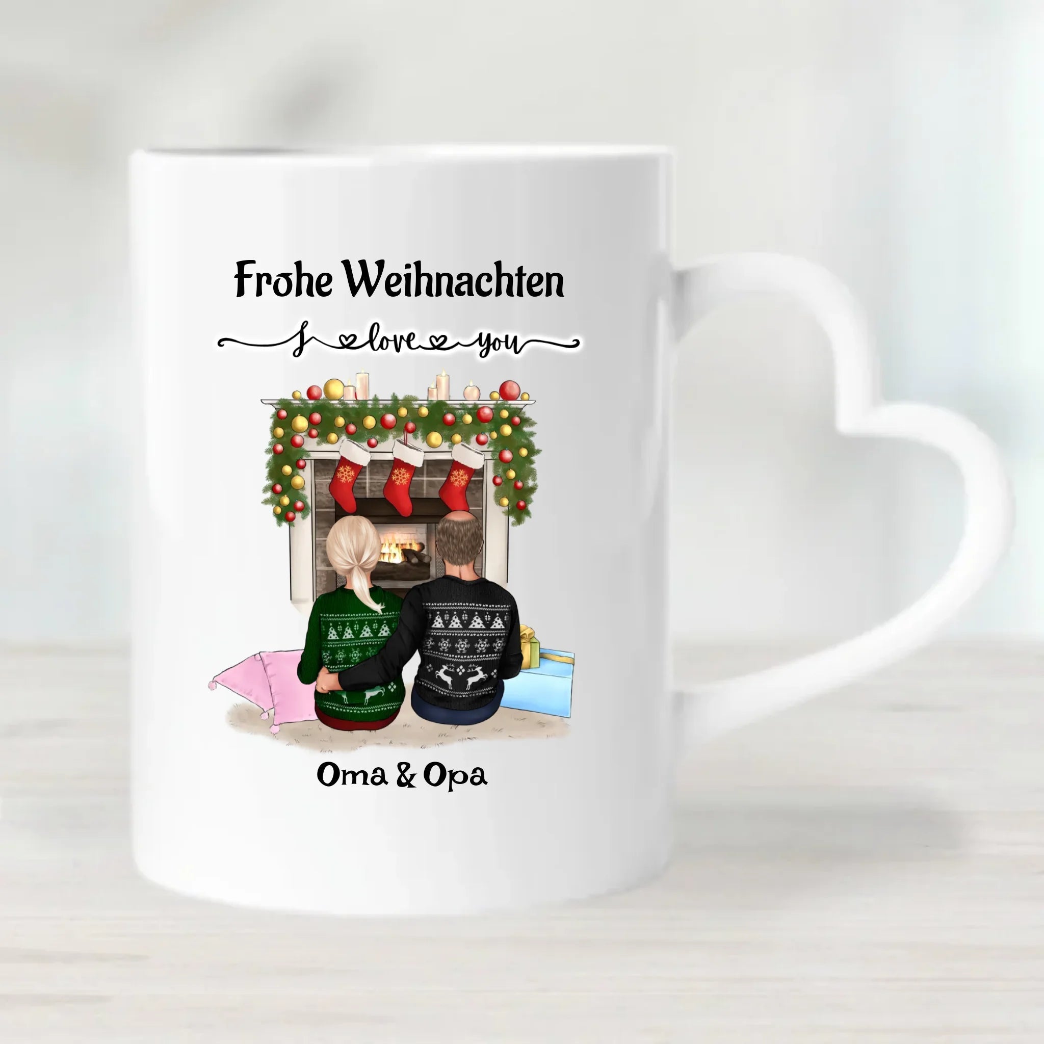 Tasse Weihnachtsgeschenk Opa & Oma - Cantty