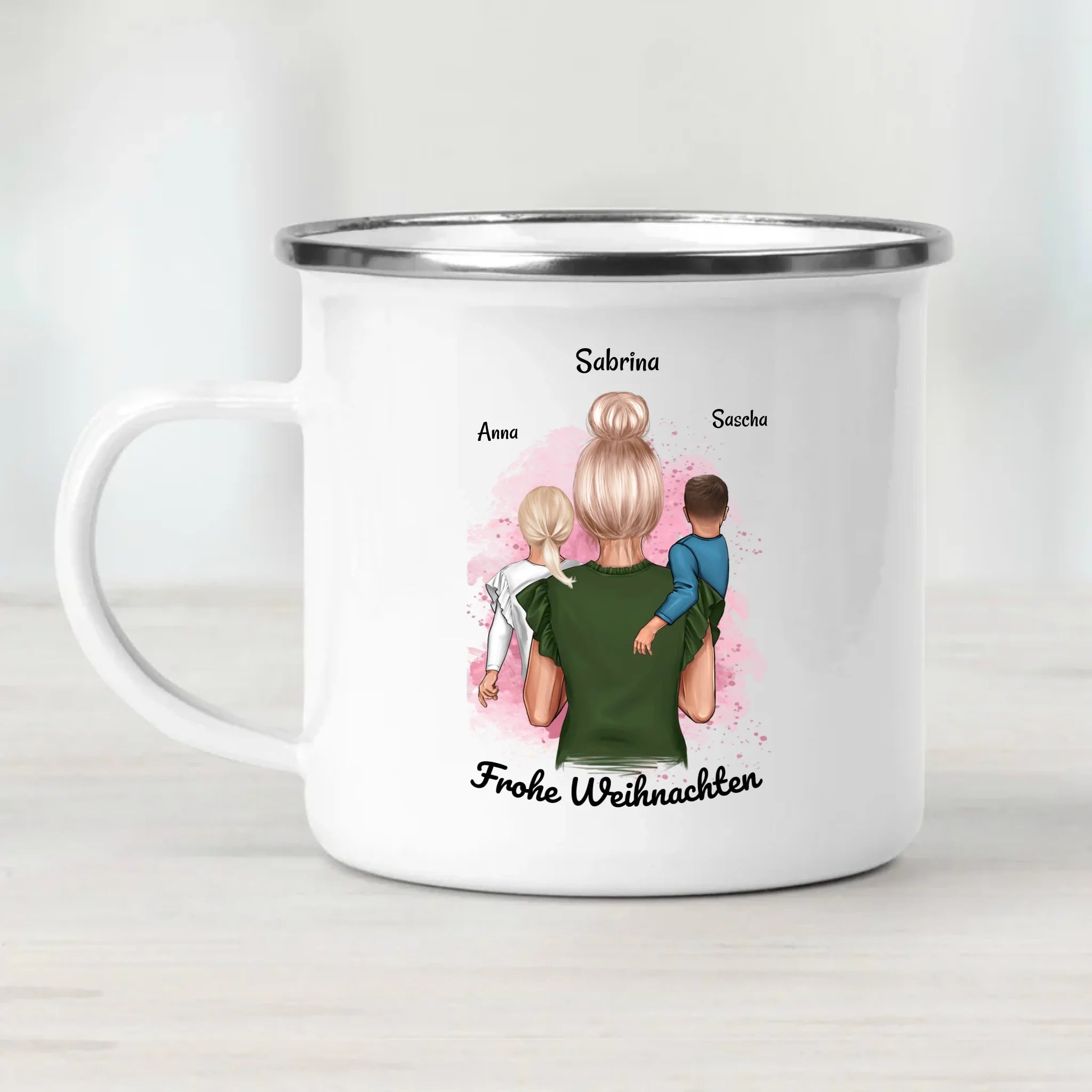 Tasse Weihnachtsgeschenk Patenkind an Patentante personalisiert - Cantty