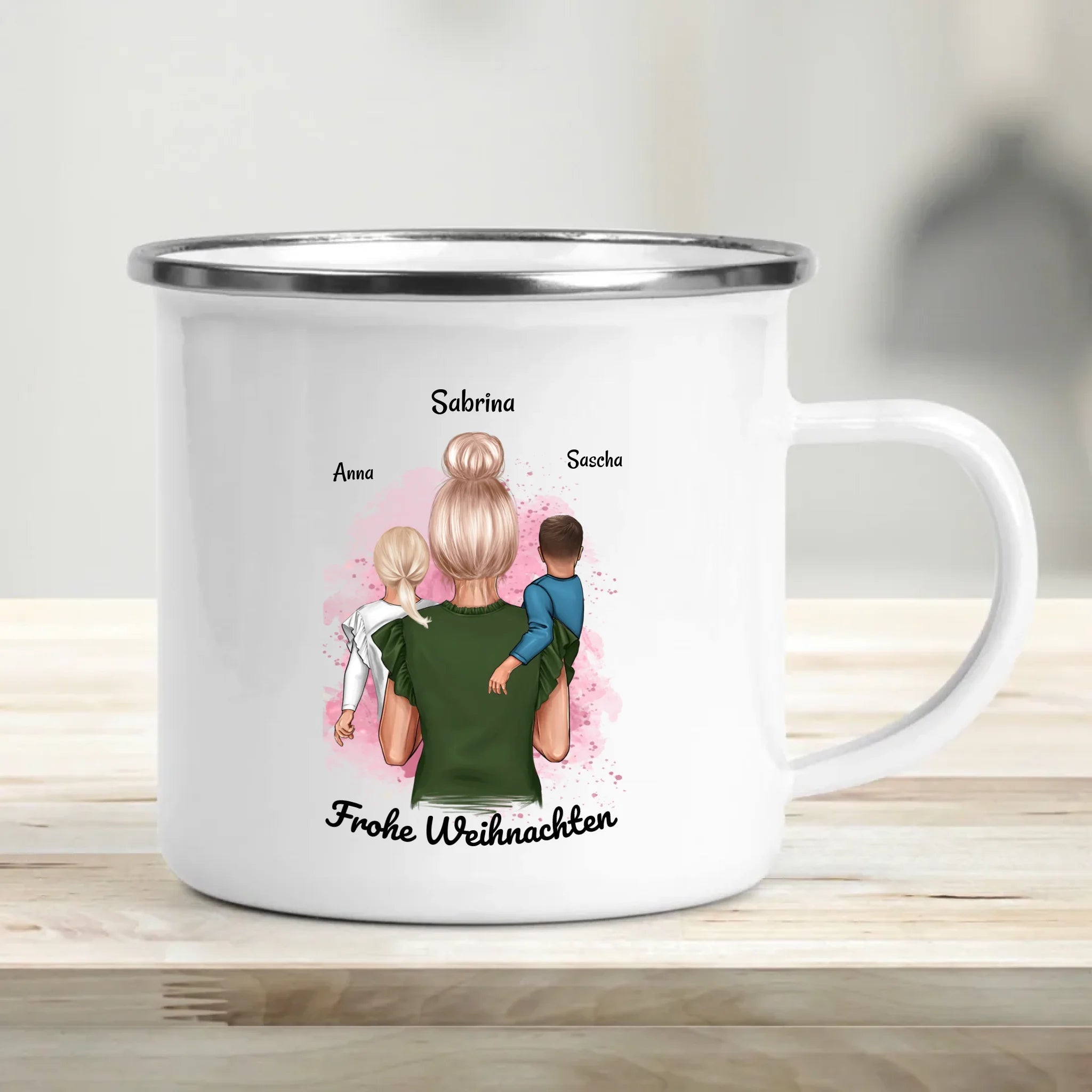 Tasse Weihnachtsgeschenk Patenkind an Patentante personalisiert - Cantty