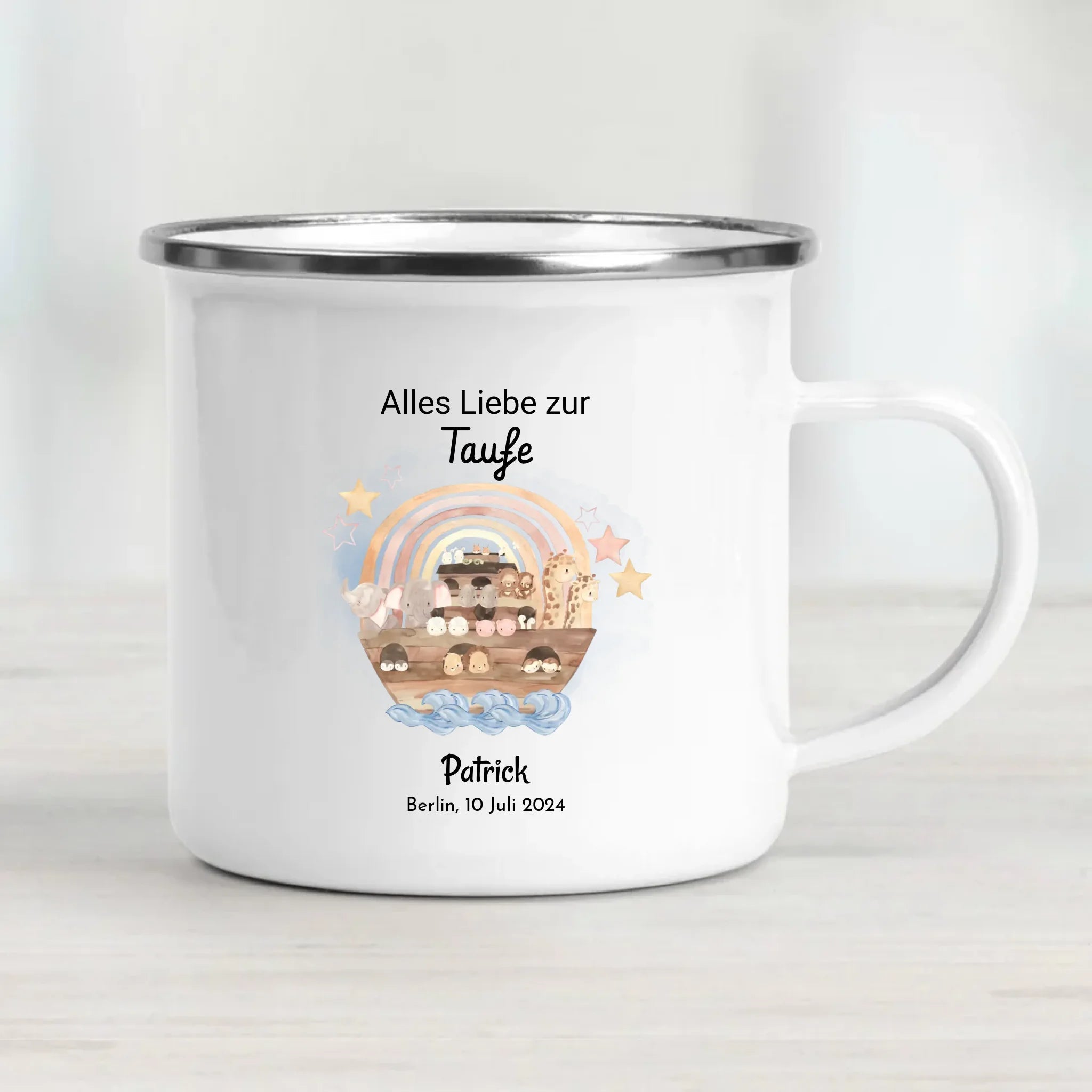 Taufe Junge Tasse Geschenk personalisiert - Cantty