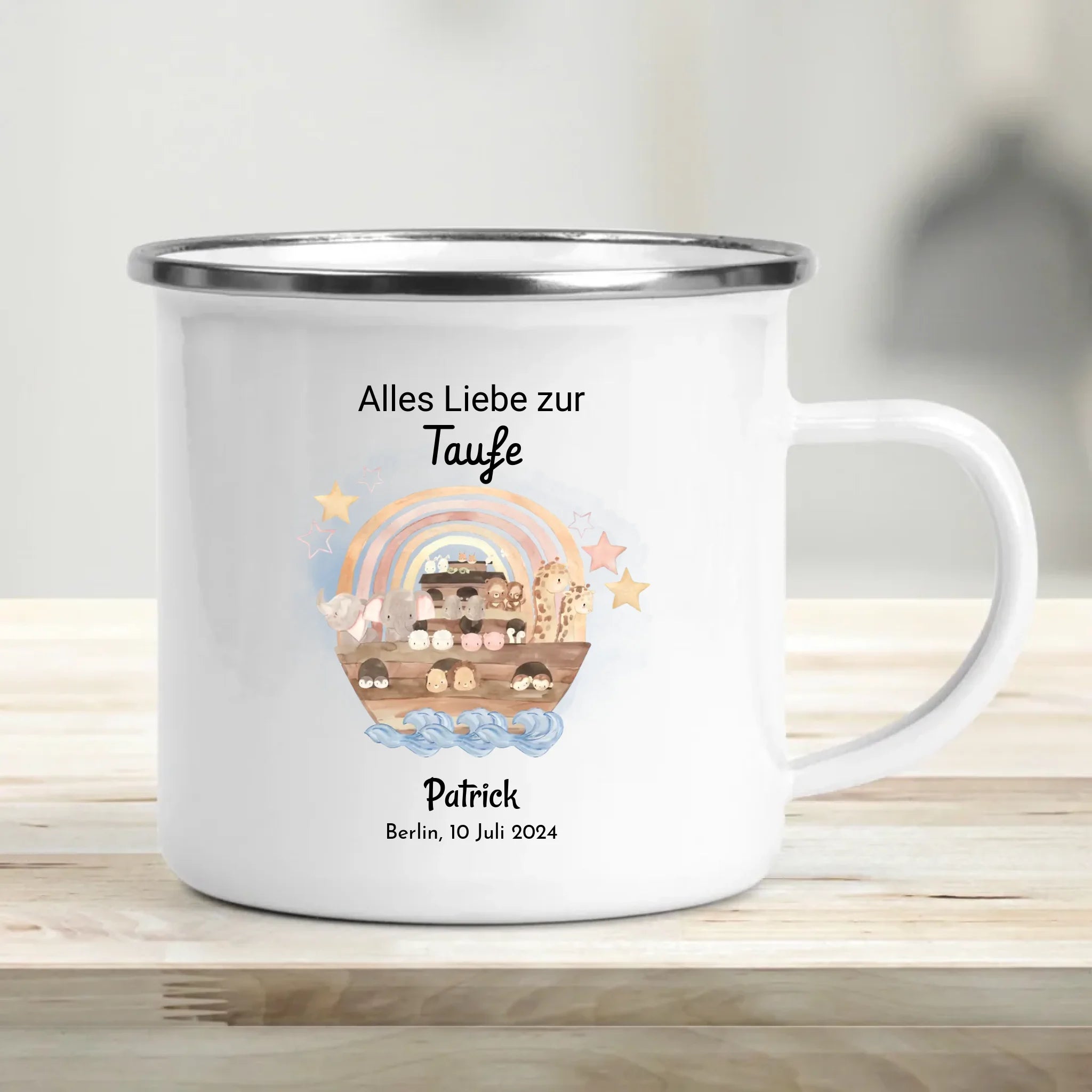 Taufe Junge Tasse Geschenk personalisiert - Cantty