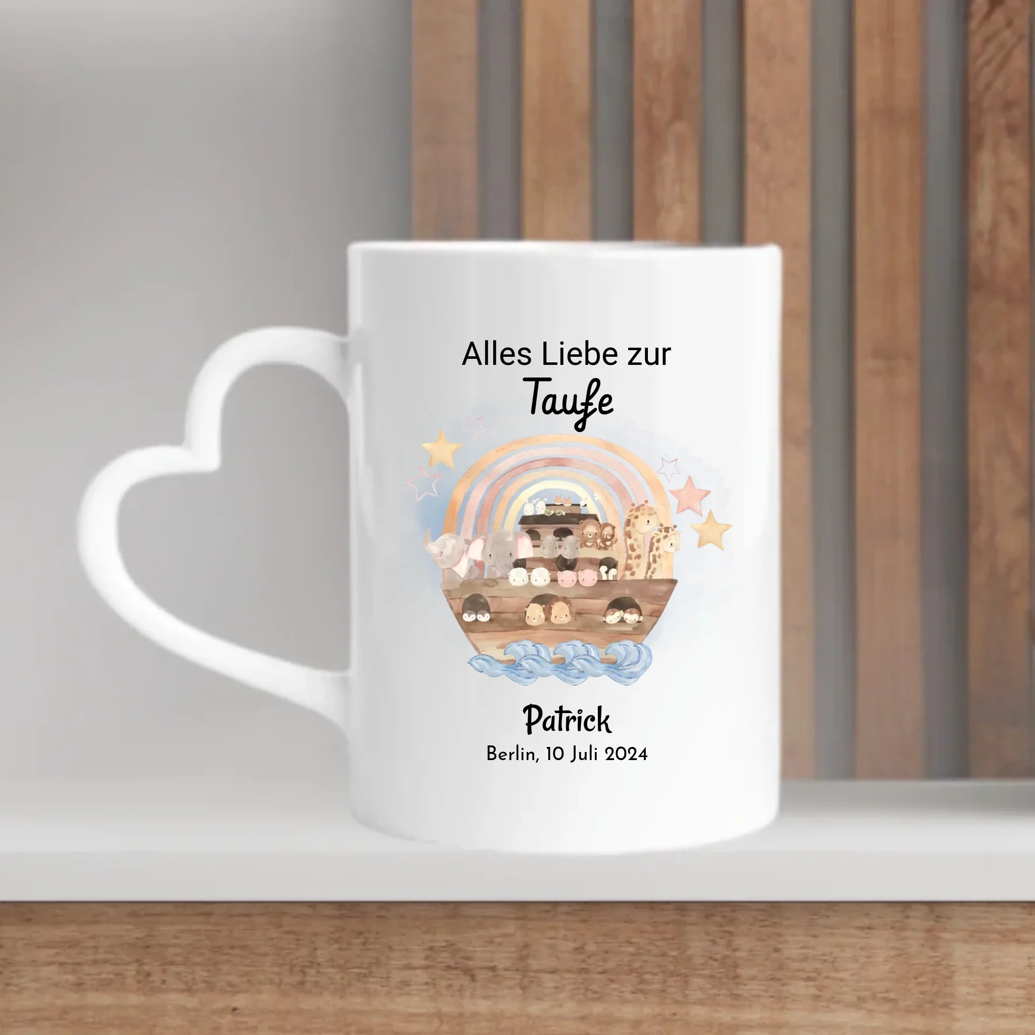 Taufe Junge Tasse Geschenk personalisiert - Cantty