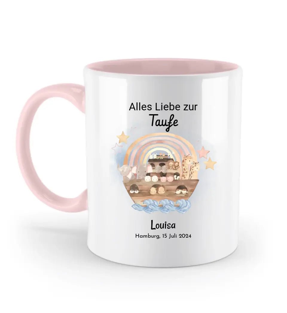 Taufe Tasse Arche Noah Geschenk für Patenkind - Cantty