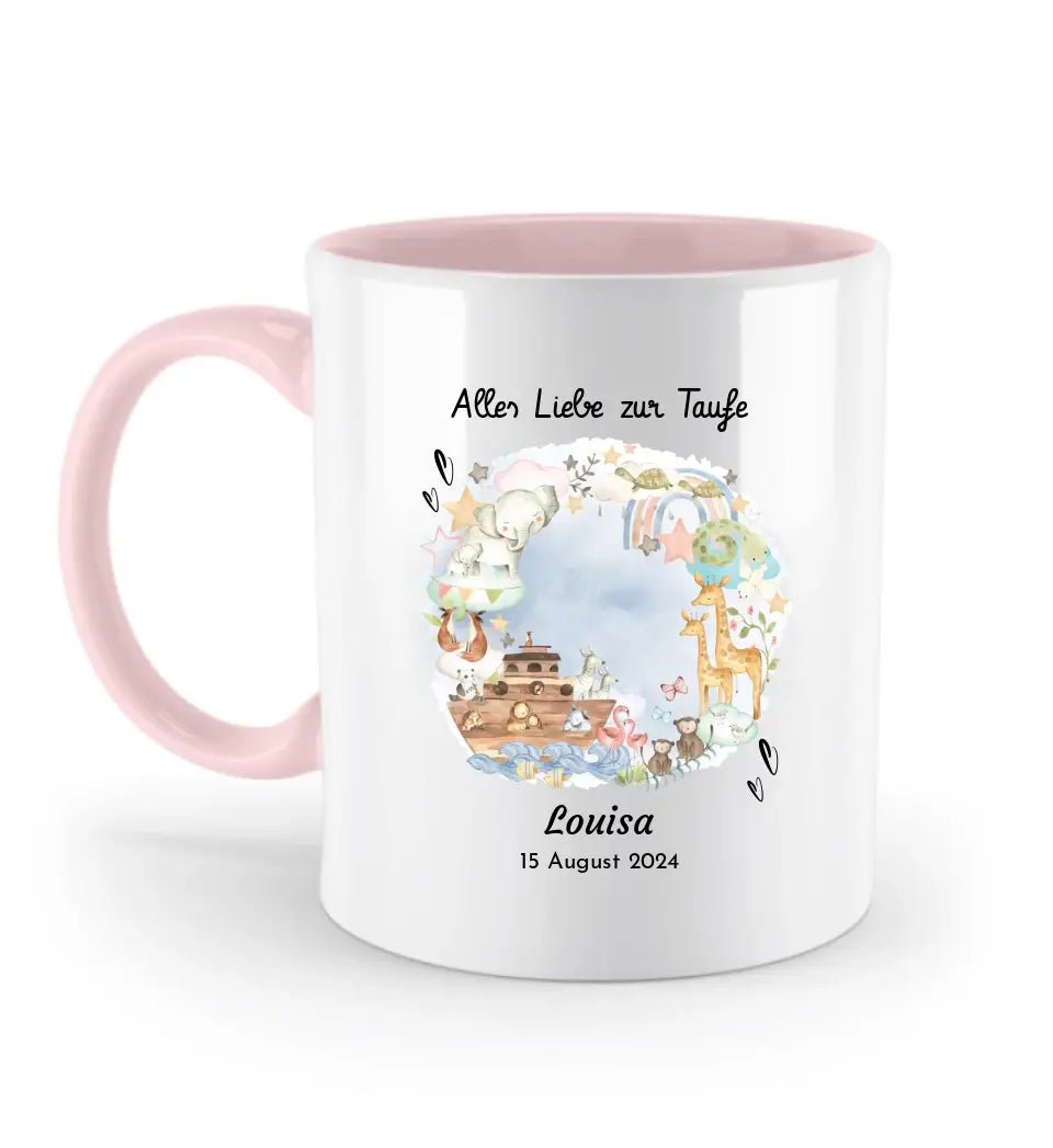 Taufe Tasse Geschenk personalisiert - Cantty