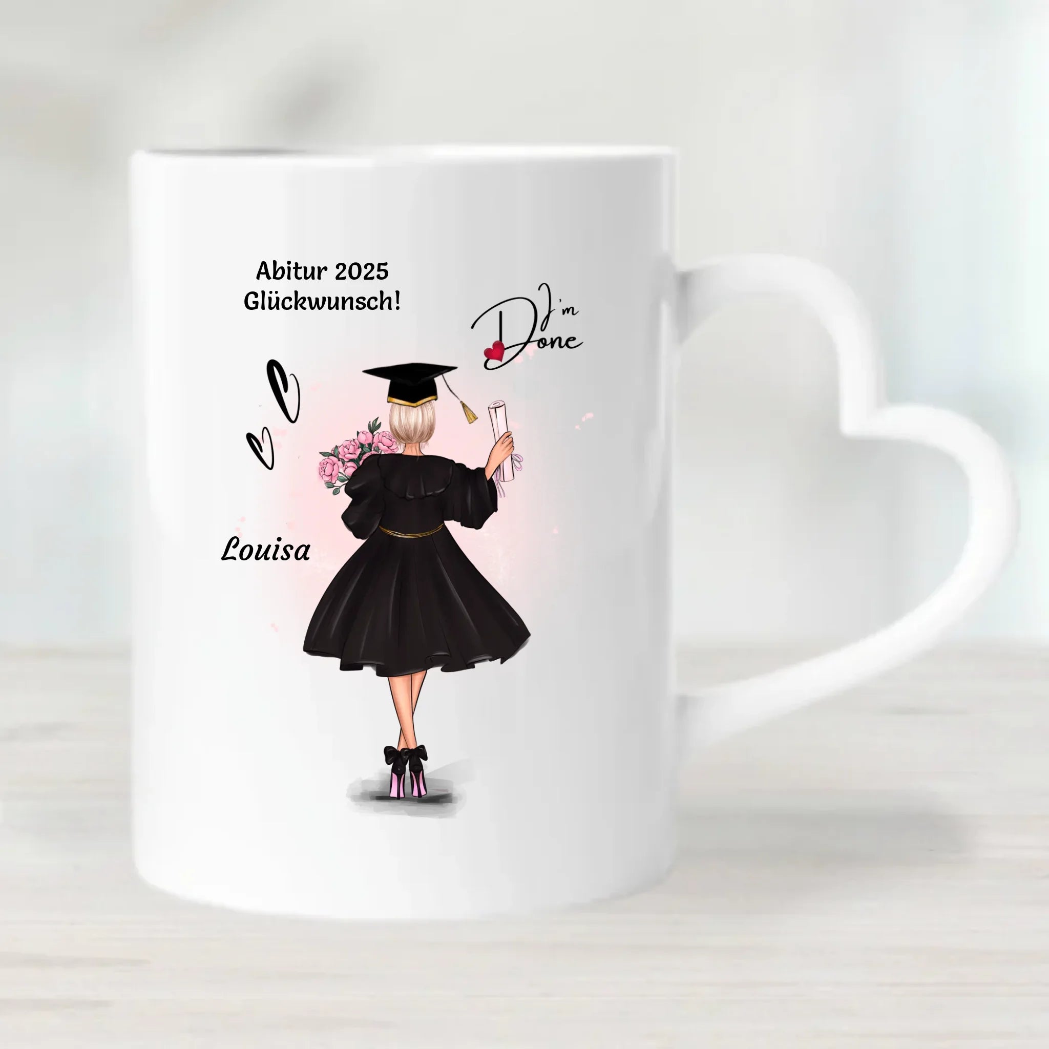 Tochter Abitur prüfung bestanden Tasse Geschenk - Cantty