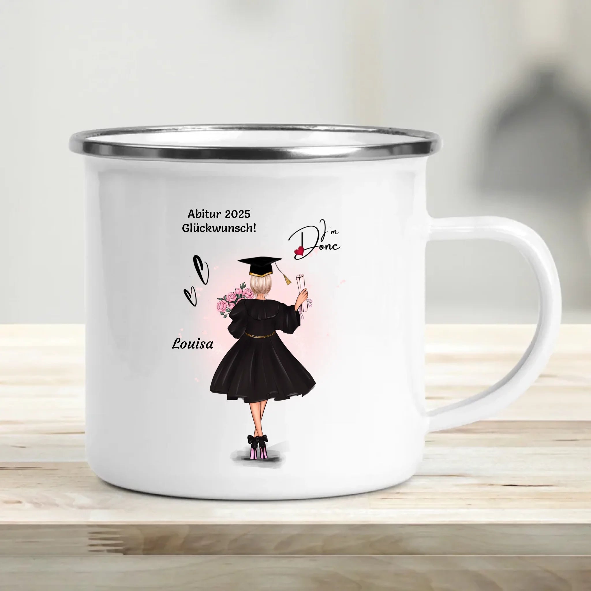 Tochter Abitur prüfung bestanden Tasse Geschenk - Cantty