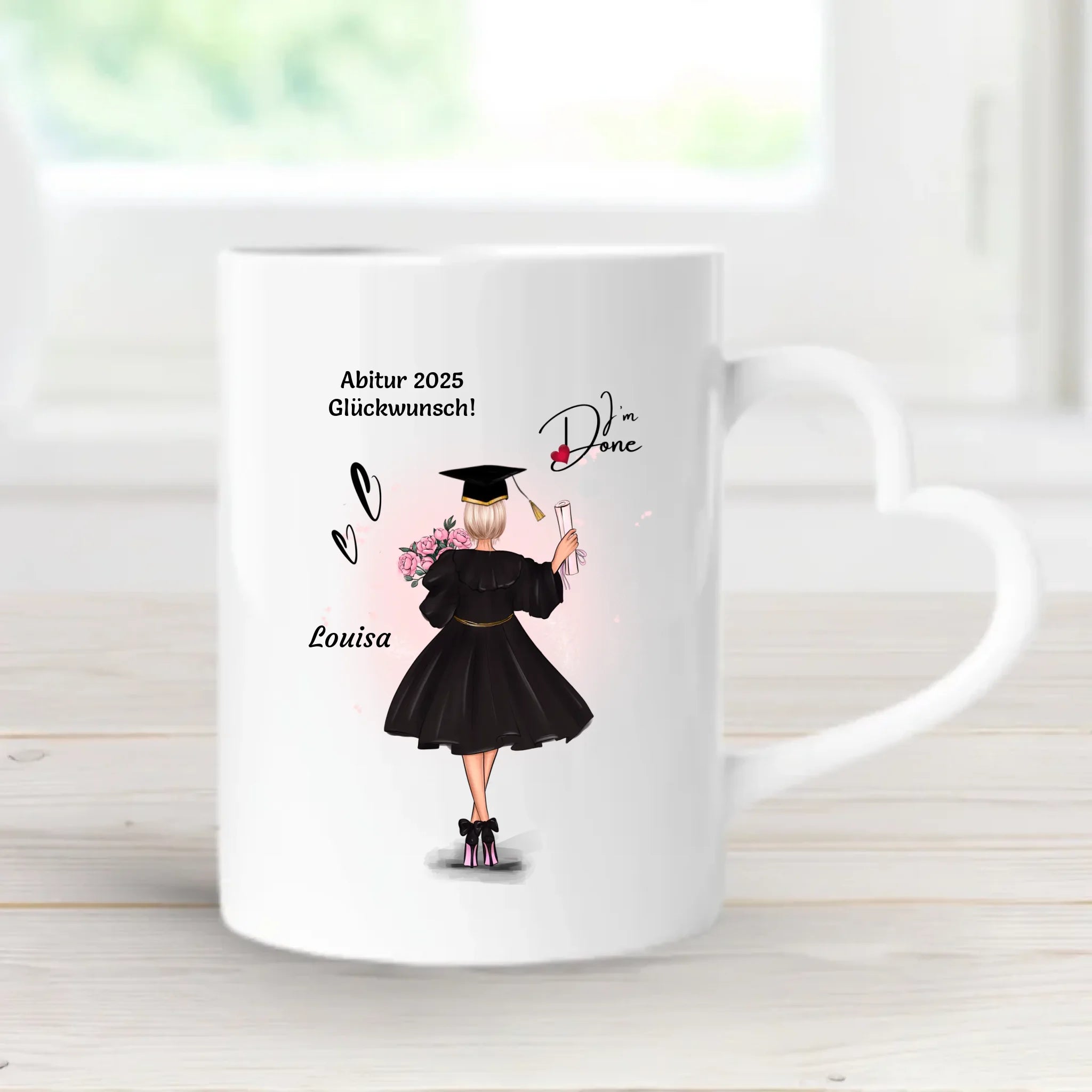 Tochter Abitur prüfung bestanden Tasse Geschenk - Cantty