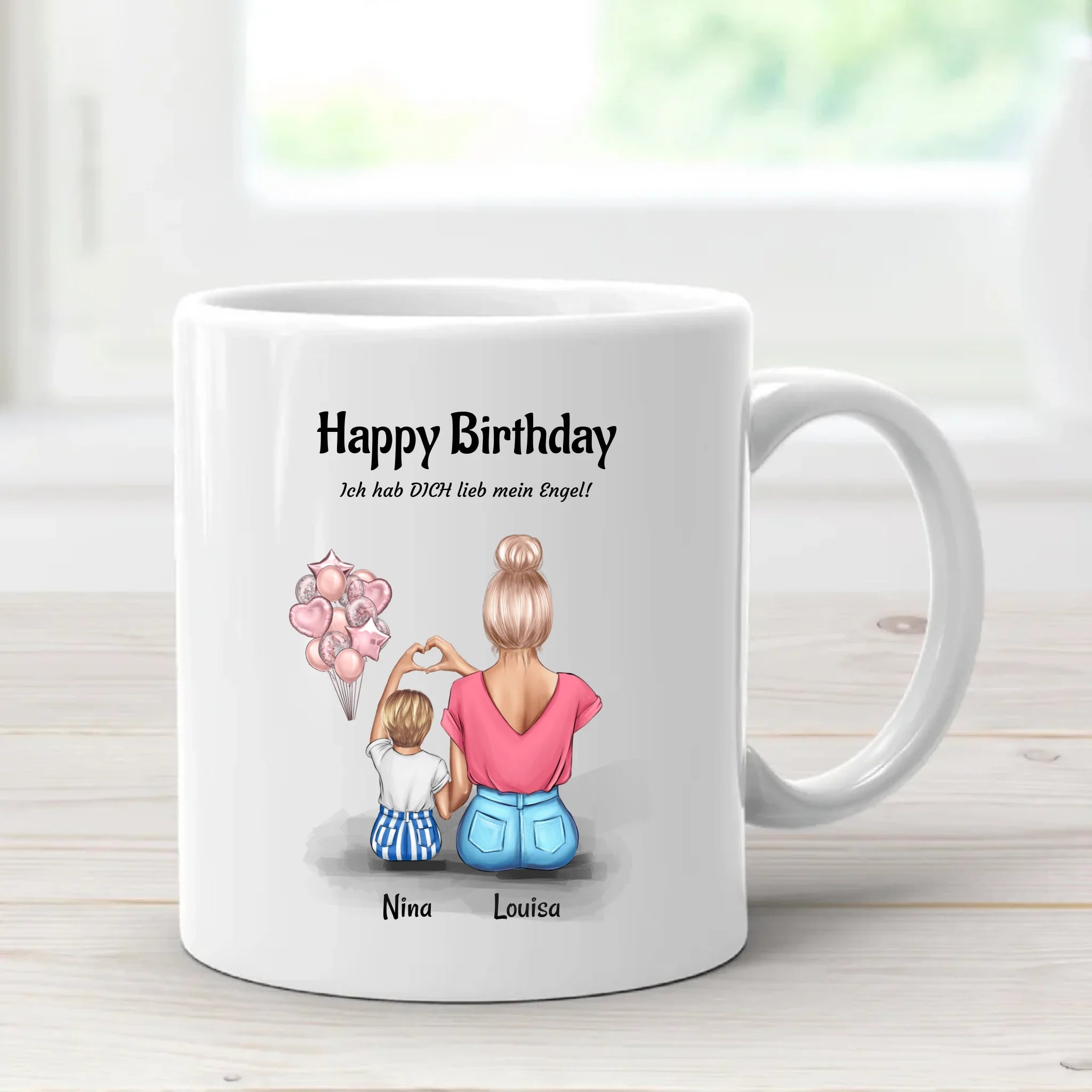 Tochter Geburtstagsgeschenk Tasse personalisiert - Cantty