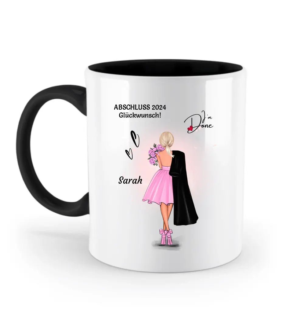 Tochter Tasse Abschlussgeschenk personalisiert - Cantty