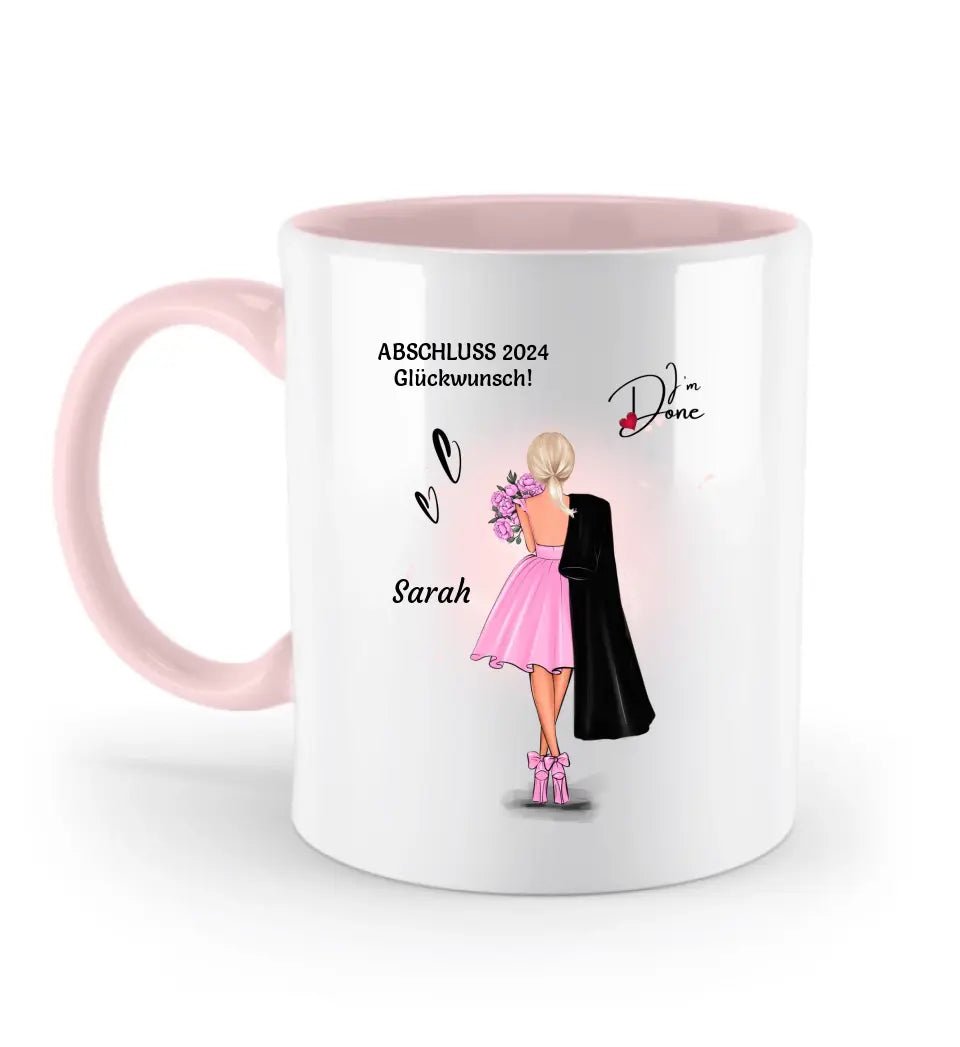 Tochter Tasse Abschlussgeschenk personalisiert - Cantty