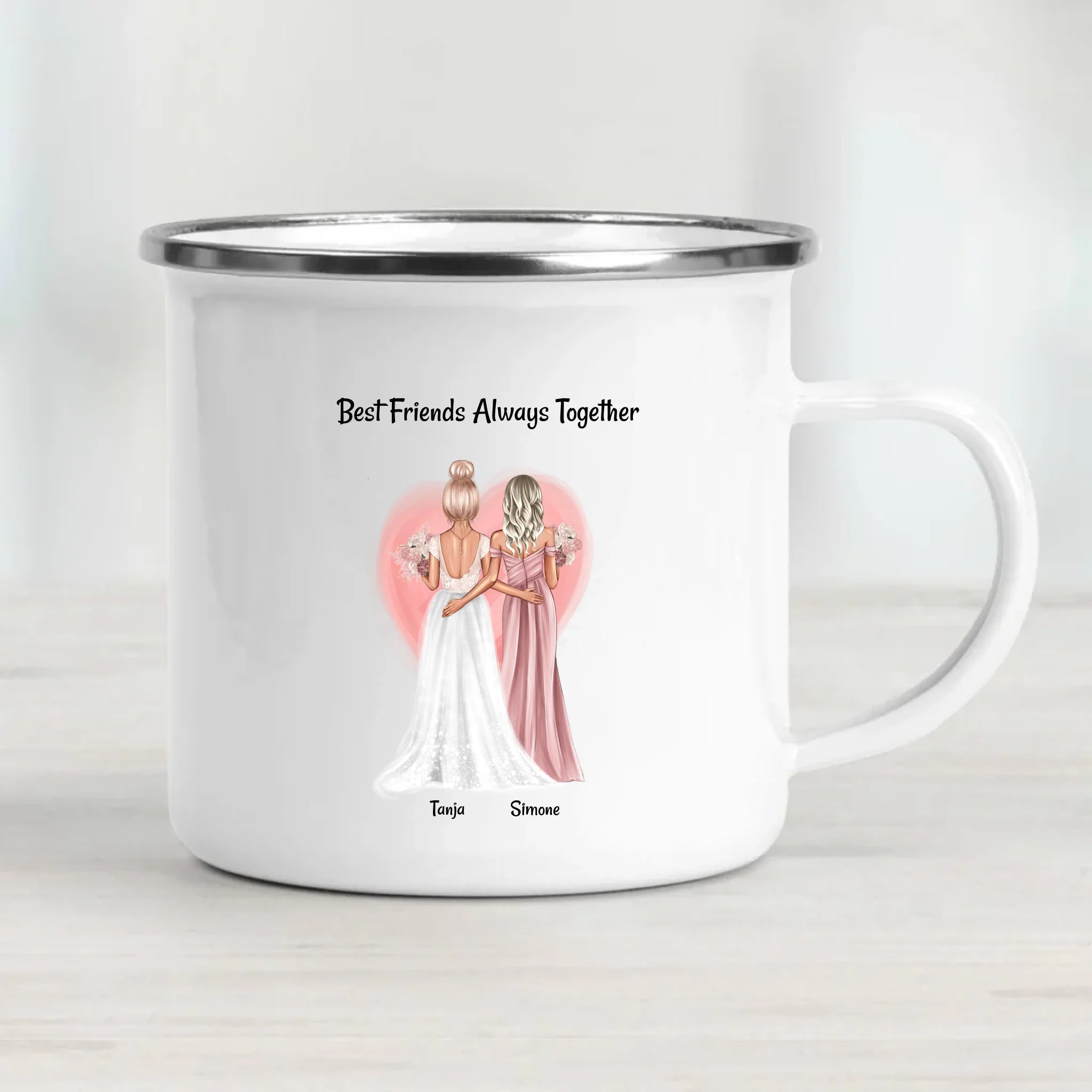 Trauzeugin Geschenk Tasse an Braut personalisiert - Cantty