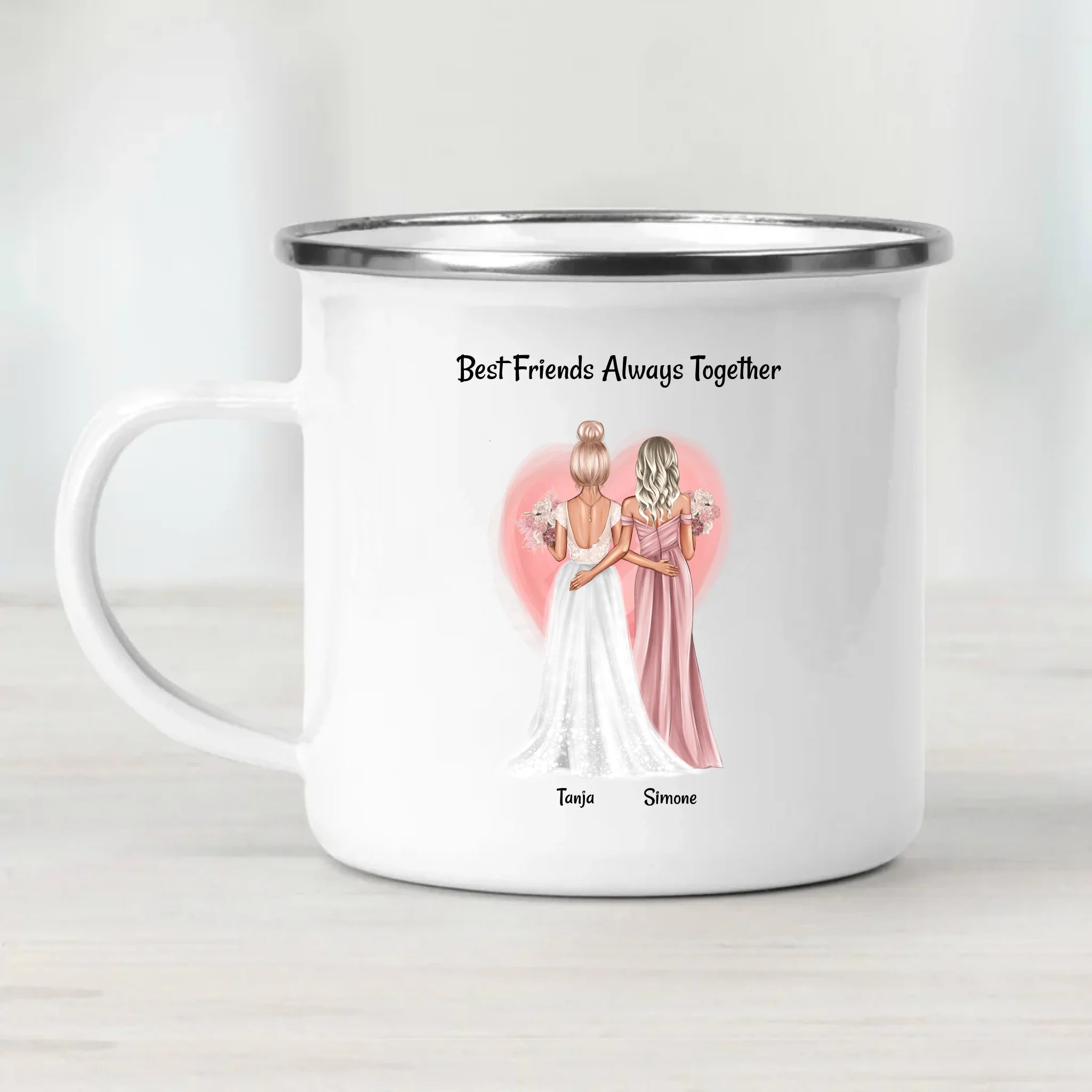 Trauzeugin Geschenk Tasse an Braut personalisiert - Cantty