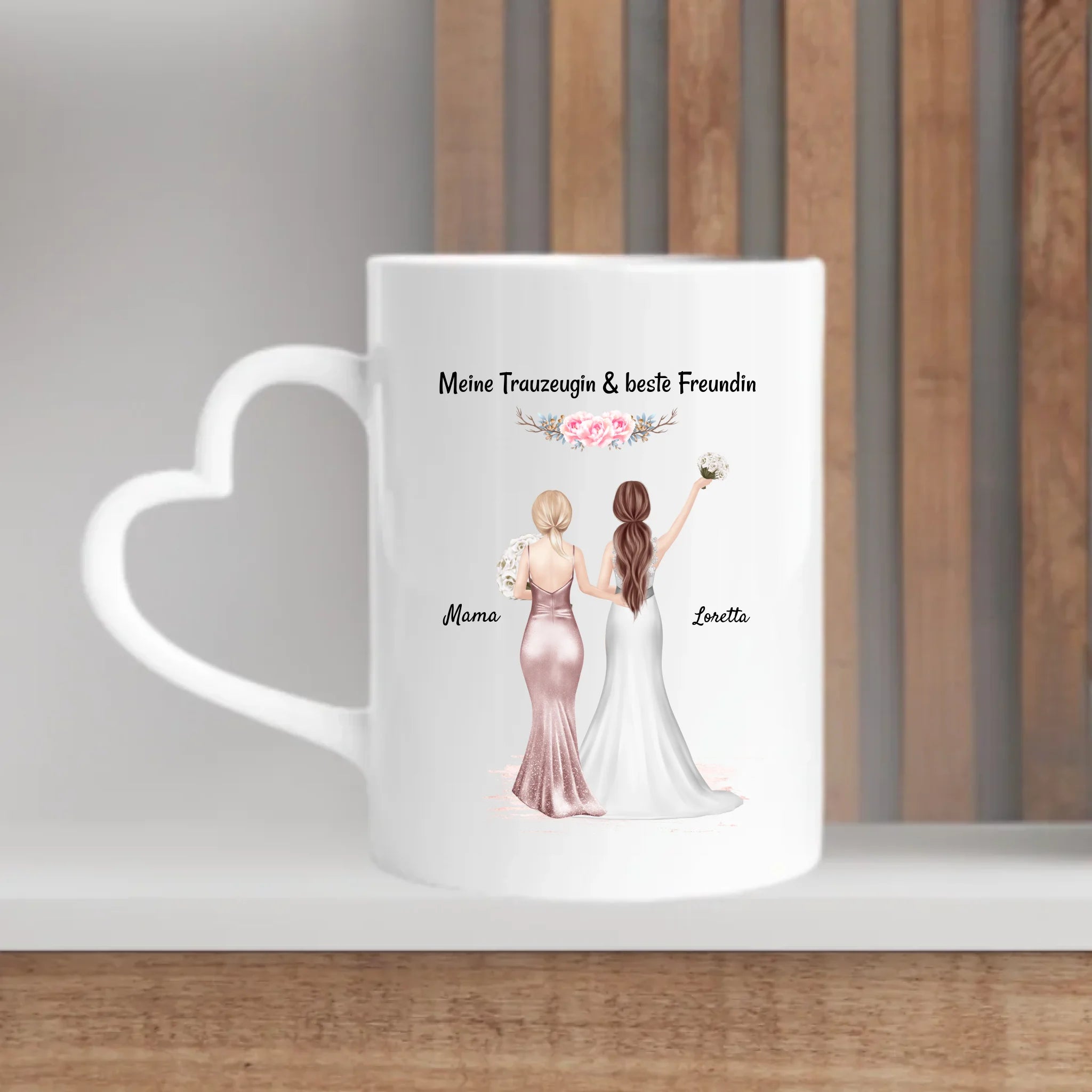 Trauzeugin Geschenk Tasse personalisiert - Cantty