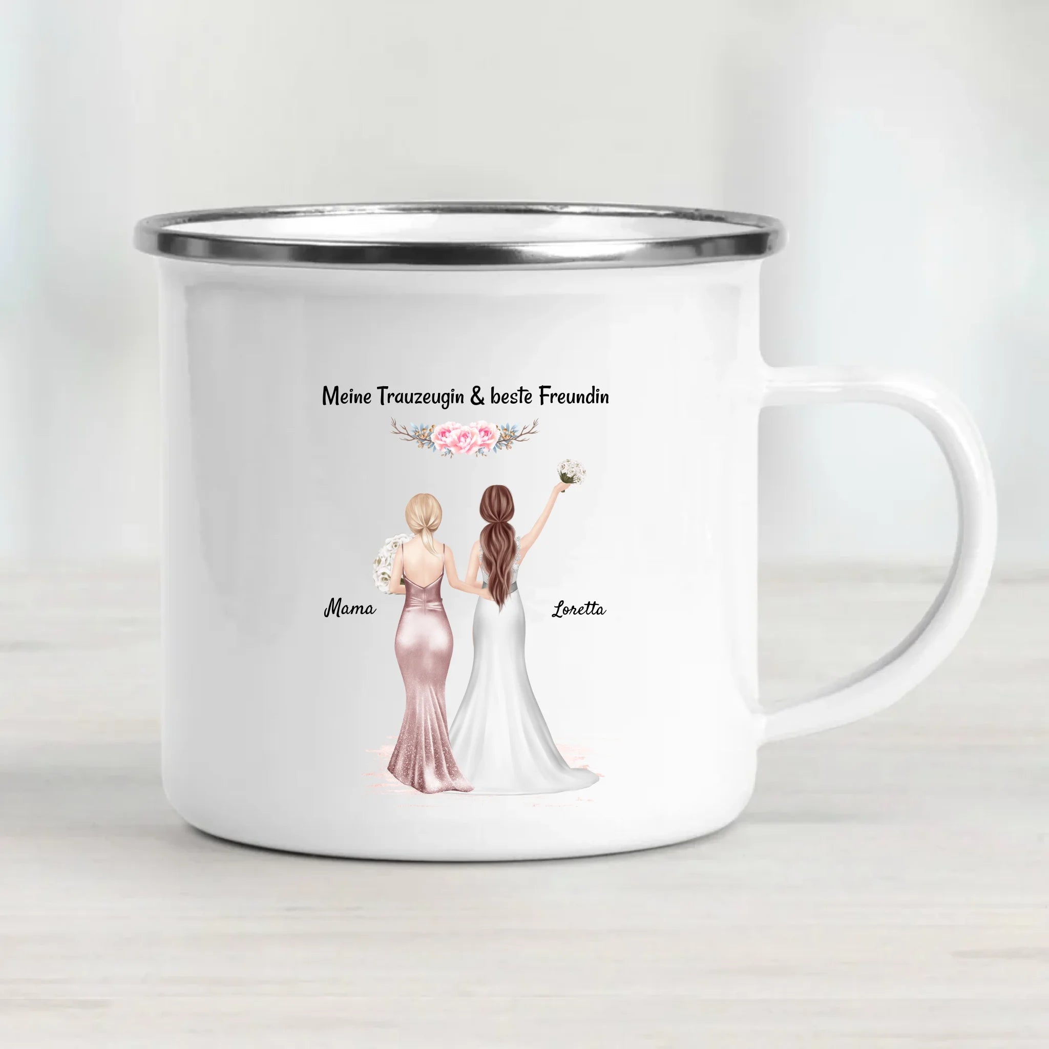 Trauzeugin Geschenk Tasse personalisiert - Cantty