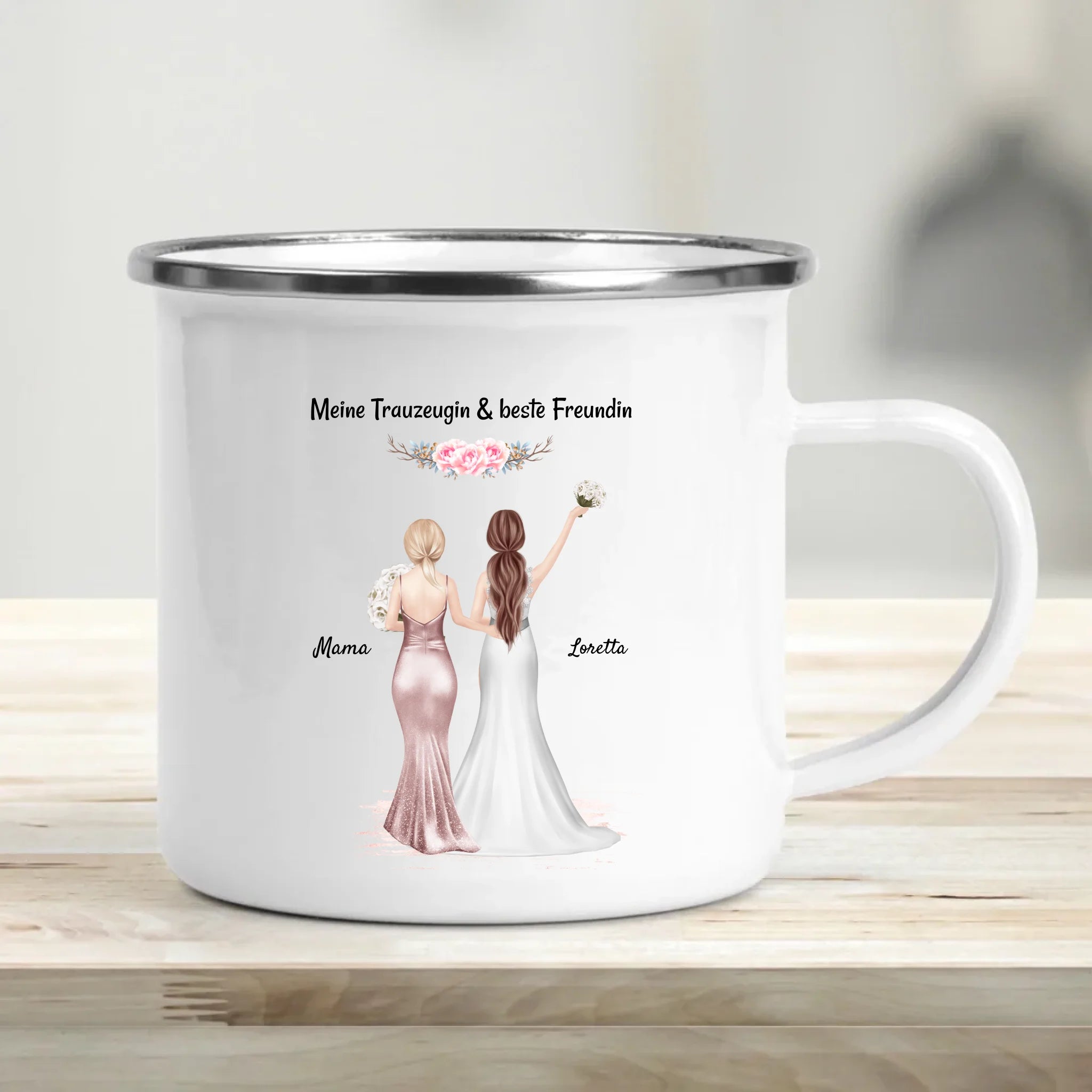 Trauzeugin Geschenk Tasse personalisiert - Cantty