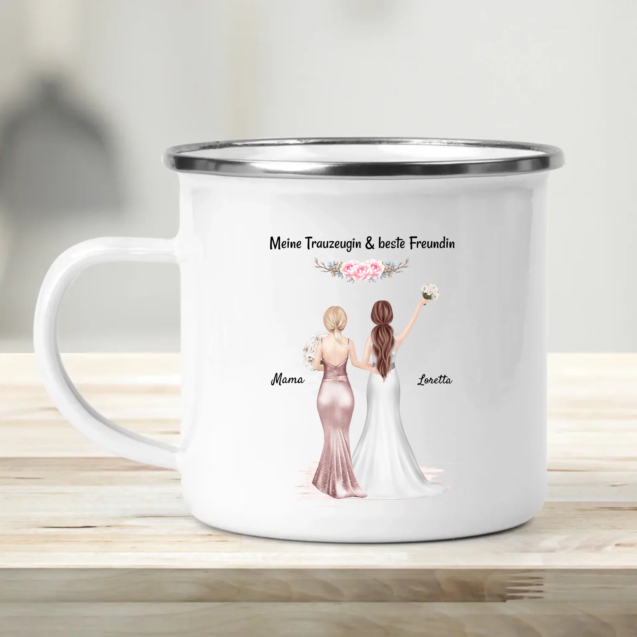 Trauzeugin Geschenk Tasse personalisiert - Cantty