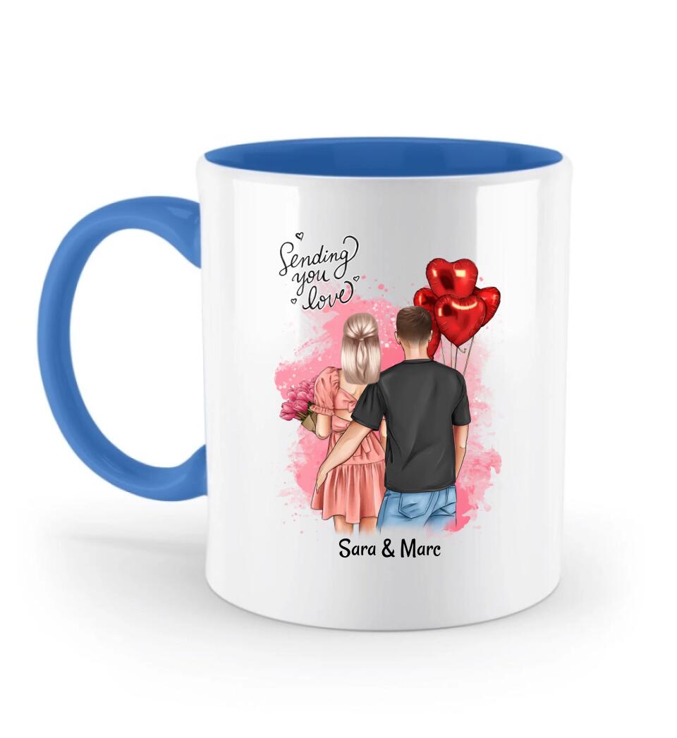 Valentinstag Geschenk Tasse gestalten - Cantty