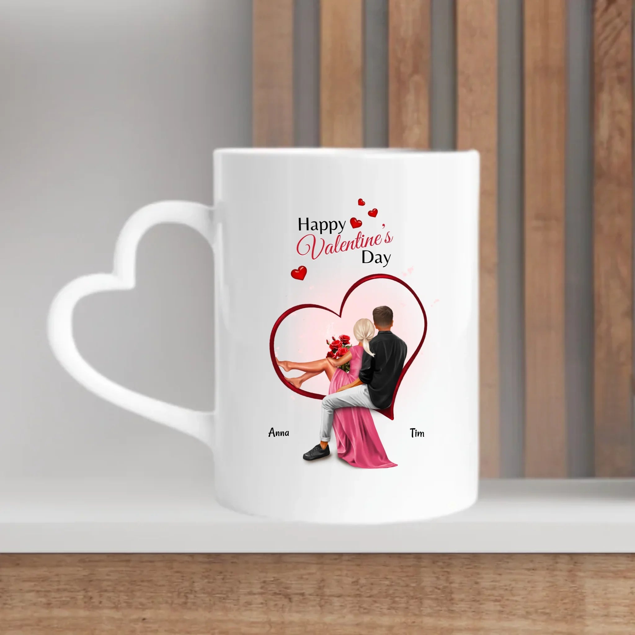 Valentinstag Tasse personalisiert für Sie - Cantty