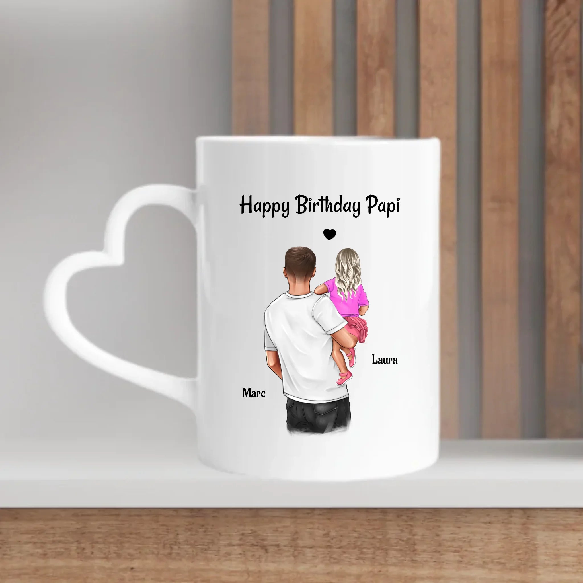 Vater Tochter Tasse Geschenk zum Geburtstag - Cantty