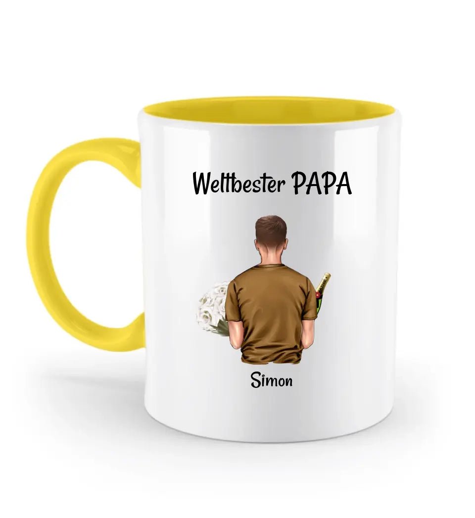 Vatertag Tasse Geschenk personalisiert - Cantty
