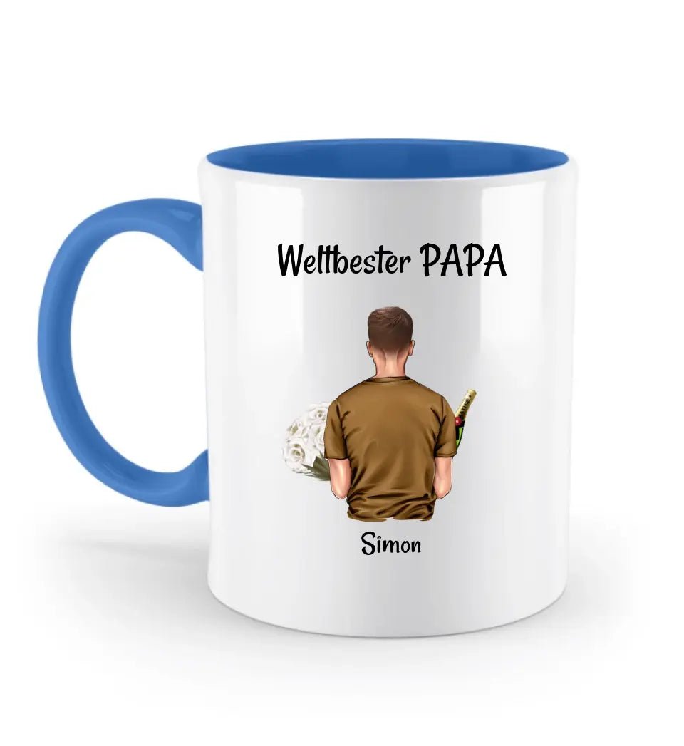 Vatertag Tasse Geschenk personalisiert - Cantty