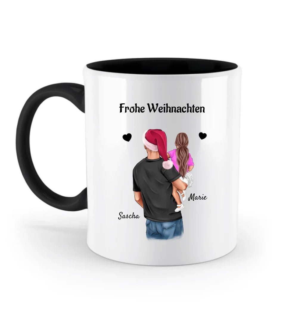 Weihnachtsgeschenk für Patenonkel Tasse mit Bild personalisierbar - Cantty