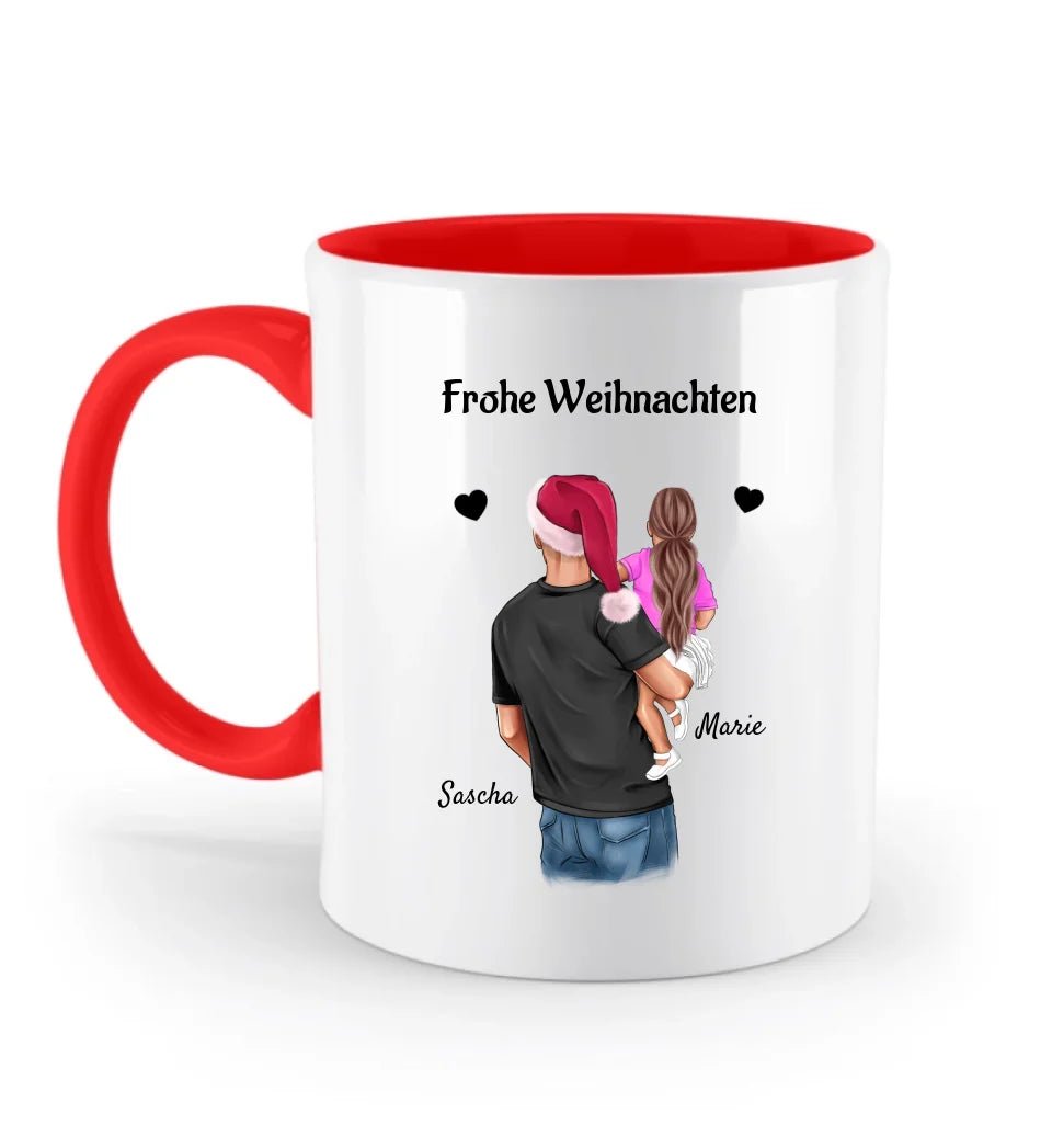 Weihnachtsgeschenk für Patenonkel Tasse mit Bild personalisierbar - Cantty
