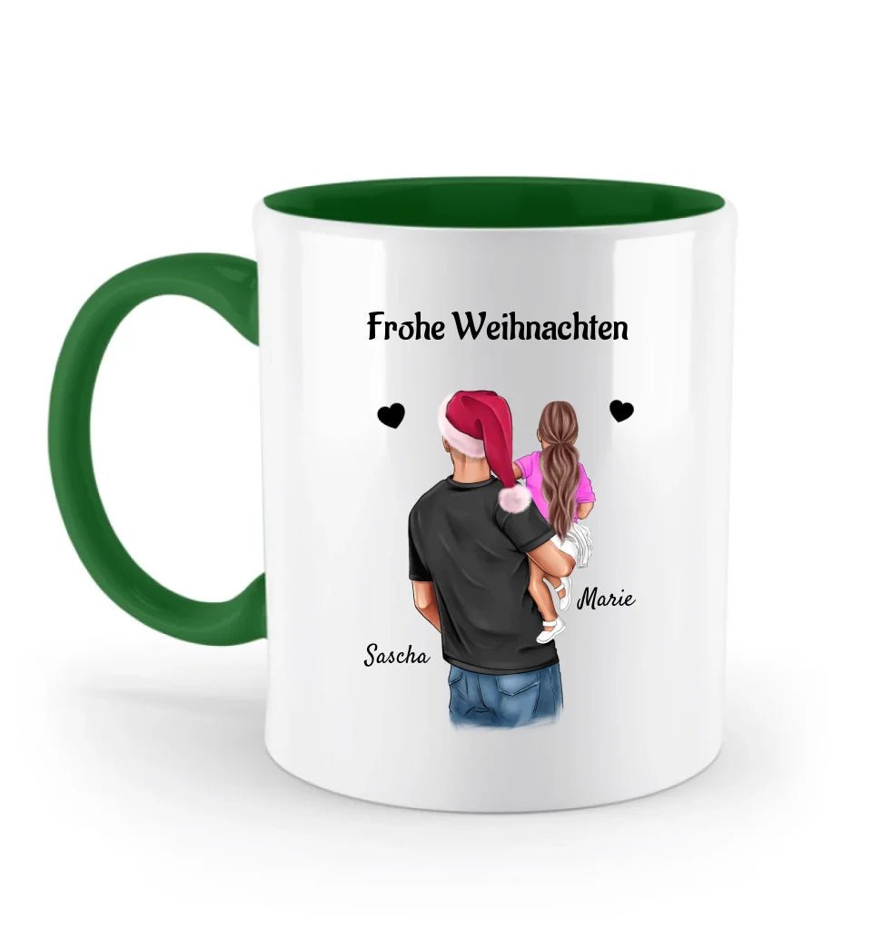 Weihnachtsgeschenk für Patenonkel Tasse mit Bild personalisierbar - Cantty