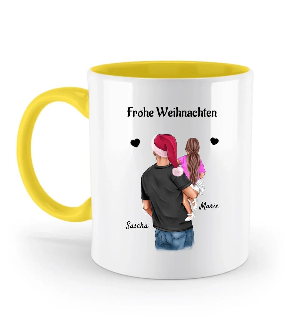 Weihnachtsgeschenk für Patenonkel Tasse mit Bild personalisierbar - Cantty