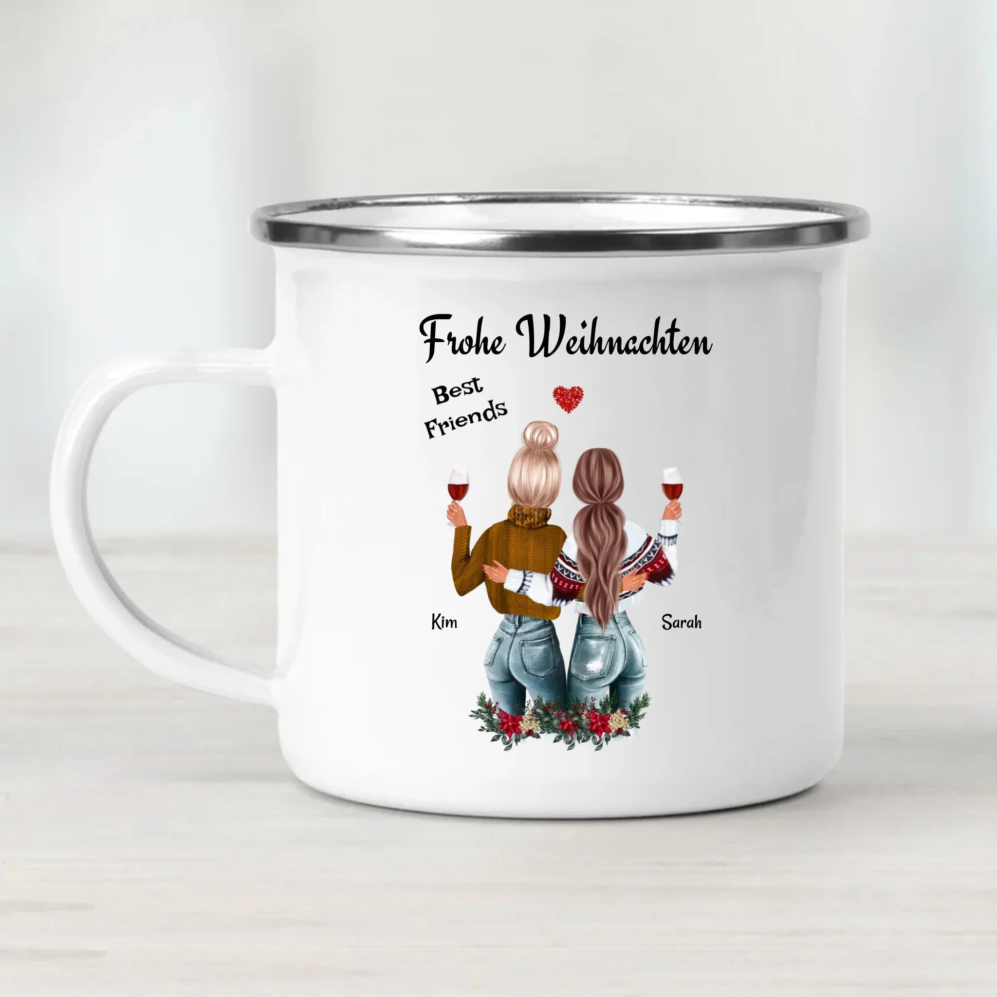 Weihnachtsgeschenk Tasse für die beste Freundin - Cantty