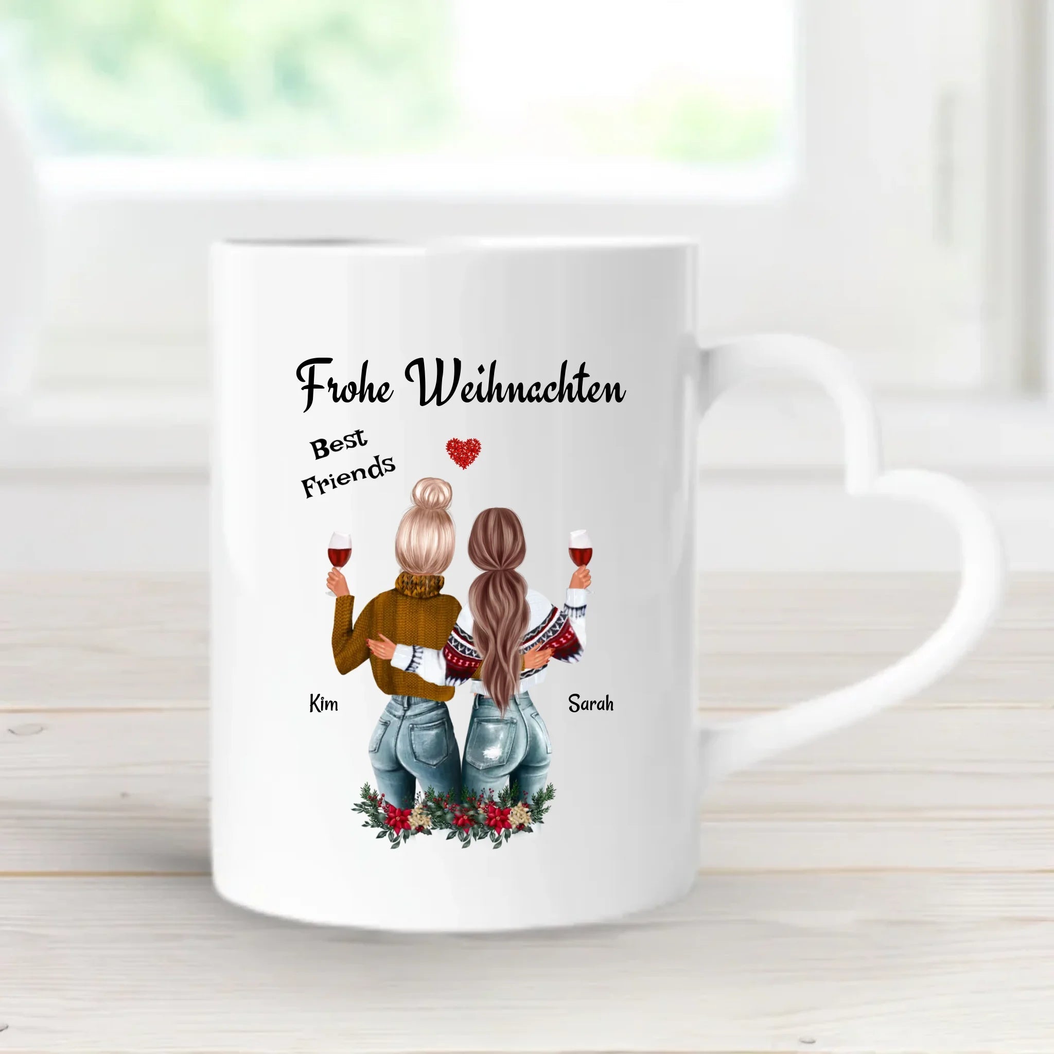 Weihnachtsgeschenk Tasse für die beste Freundin - Cantty