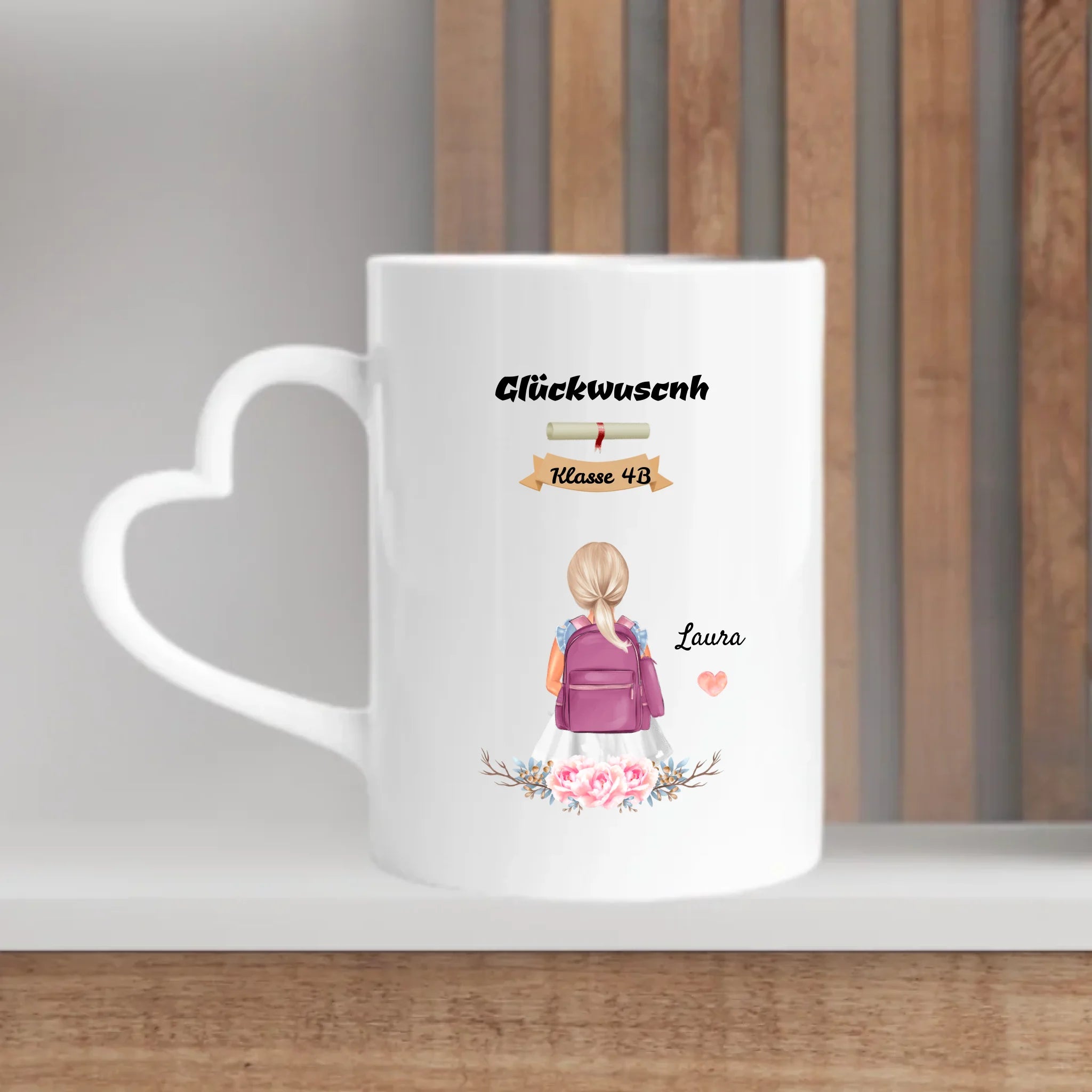 Zeugnis Geschenk Tasse Mädchen - Cantty