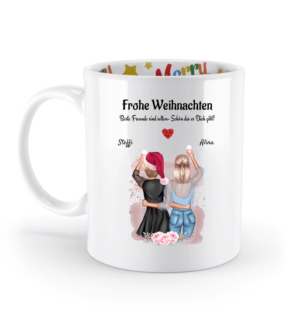 Frauen Weihnachtsgeschenk beste Freunde Tasse - Cantty